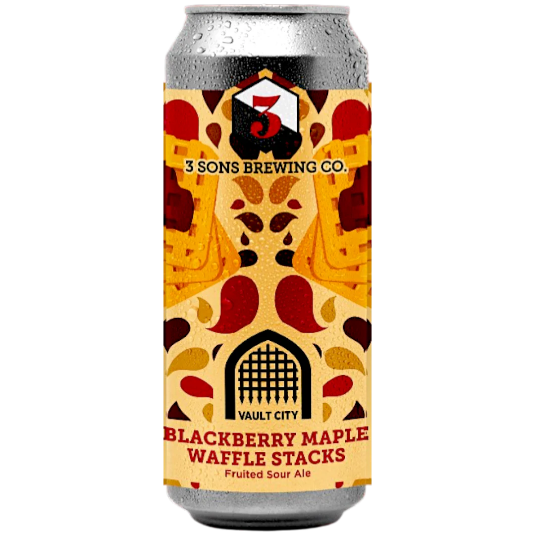 3 Sons Blackberry Maple Waffle Stacks Sour 473ml (6.5%)