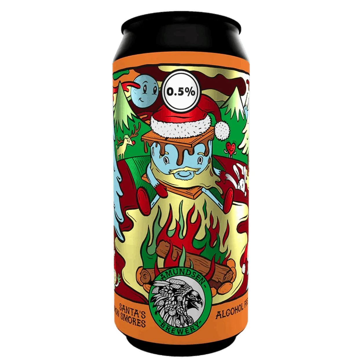 Amundsen Cinnamon Smores Alcohol Free Stout 440ml (0.5%)