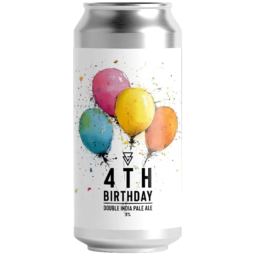 Azvex 4th Birthday DIPA 440ml (8%)
