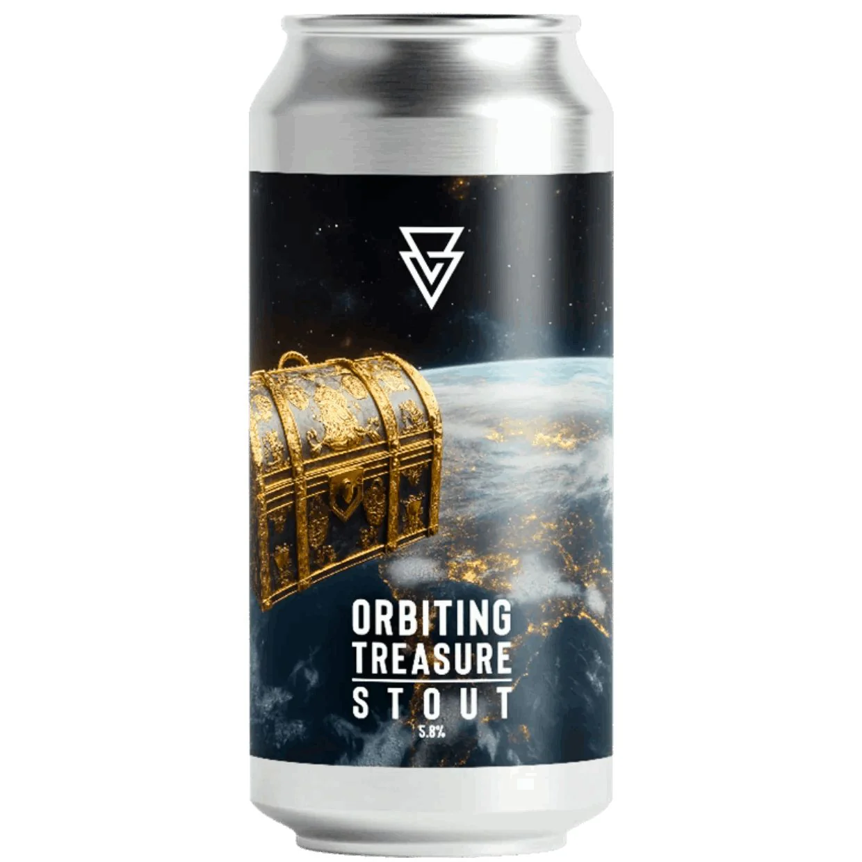 Azvex Orbiting Treasure Chocolate & Biscoffi Stout 440ml (5.8%)