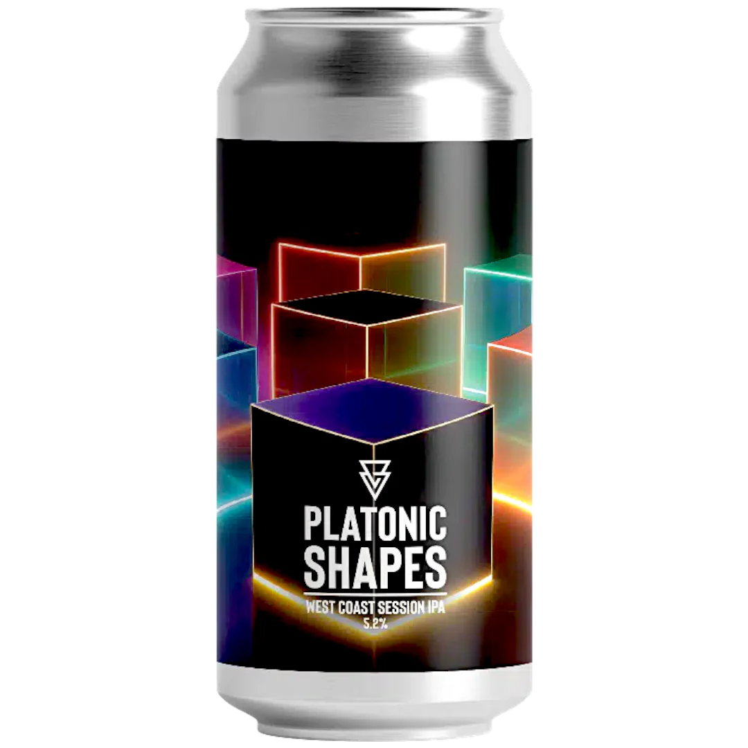 Azvex Platonic Shapes West Coast Session IPA 440ml (5.2%)