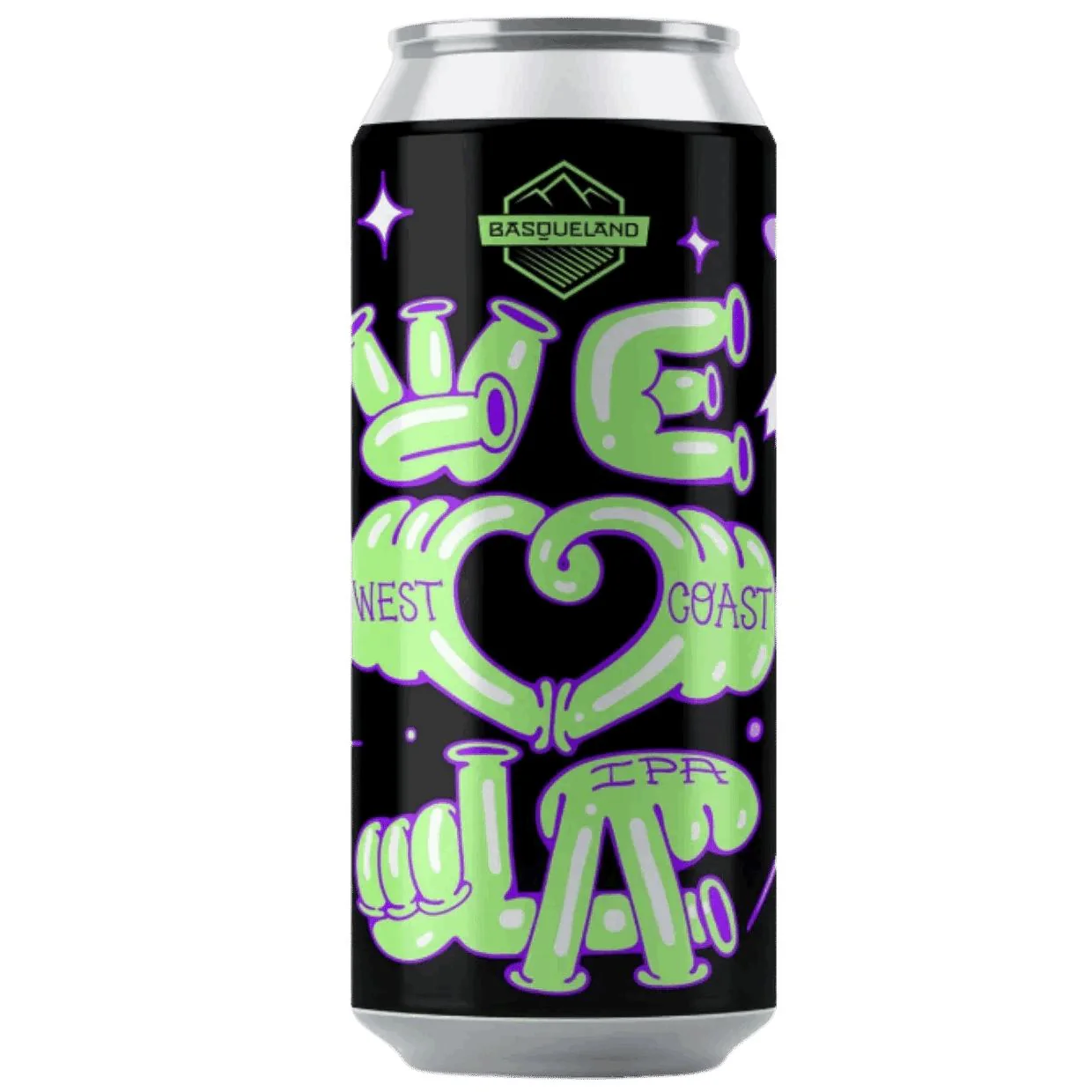 Basqueland We Love LA West Coast IPA 440ml (6.5%)