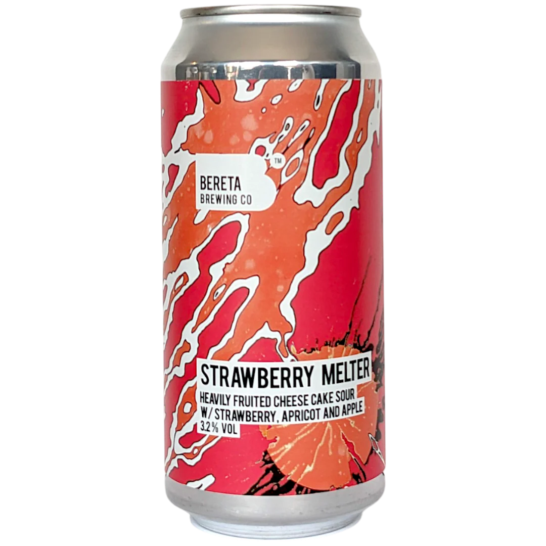 Bereta Strawberry Melter Cheese Cake Sour 440ml (3.2%)