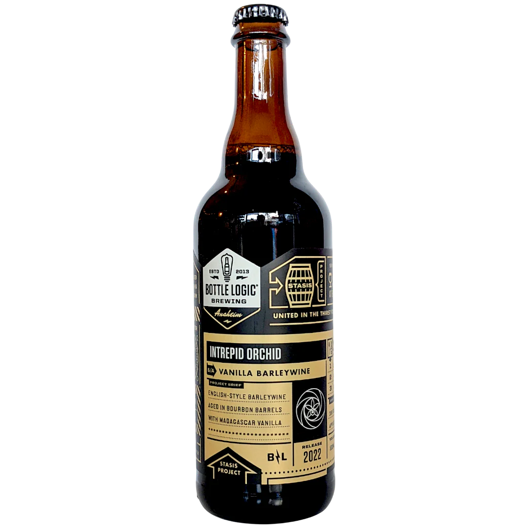 Bottle Logic Intrepid Orchid 2022 Bourbon BA English Barleywine 500ml (11.2%)