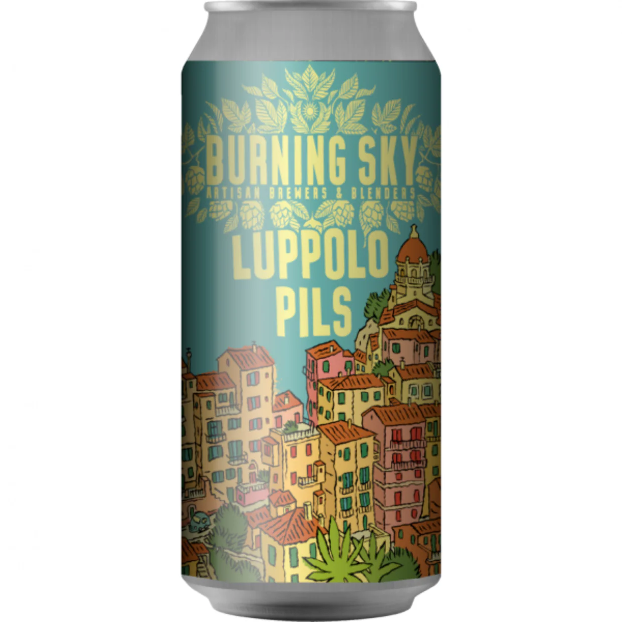 Burning Sky Luppoleto Pils Italian Pilsner 440ml (5.2%)