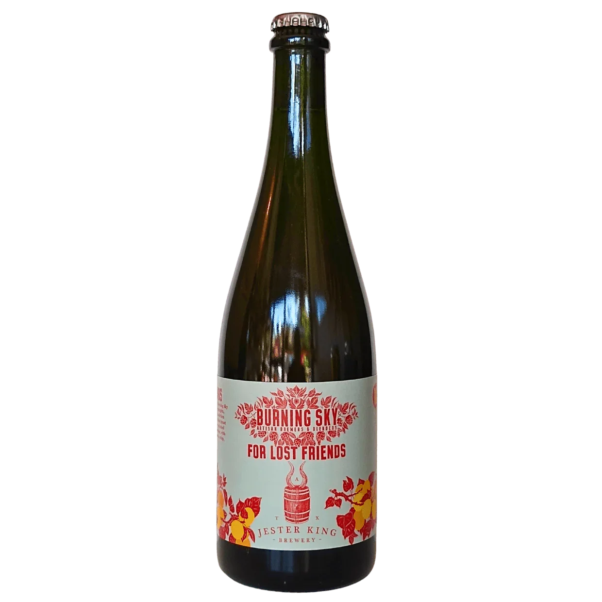 Burning Sky x Jester King Collab For Lost Friends BA Apricot Wild Ale 750ml (6%)