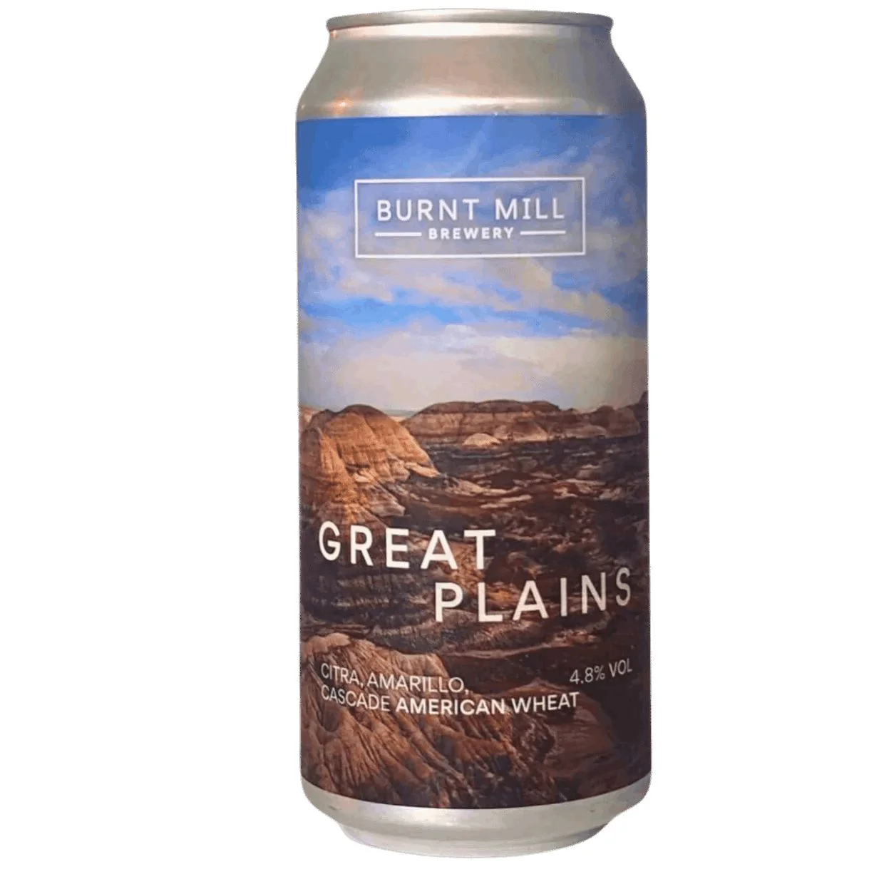 Burnt Mill Great Plains American Wheat Beer 440ml (4.8%)