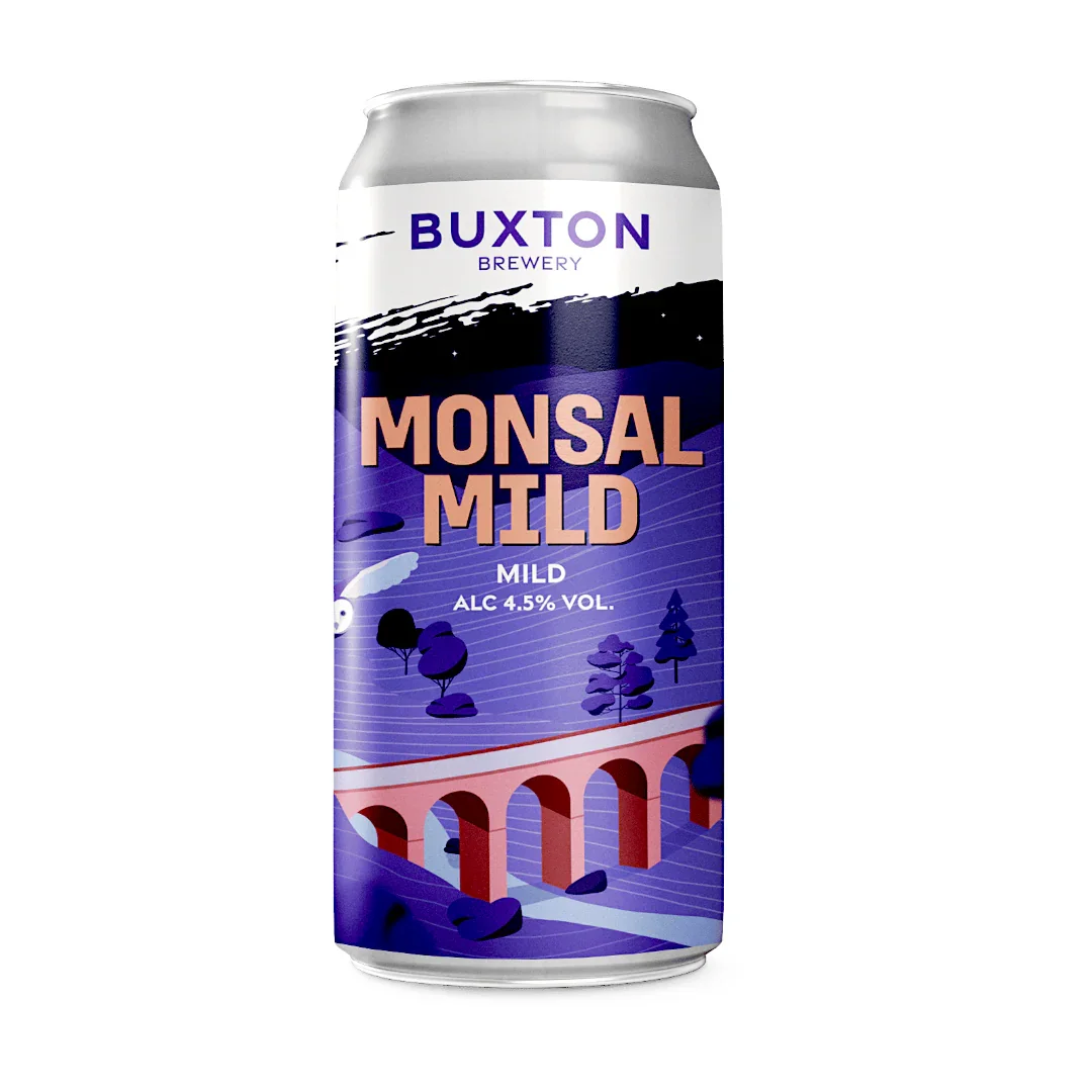Buxton Monsal Mild Dark Mild 440ml (4.5%)