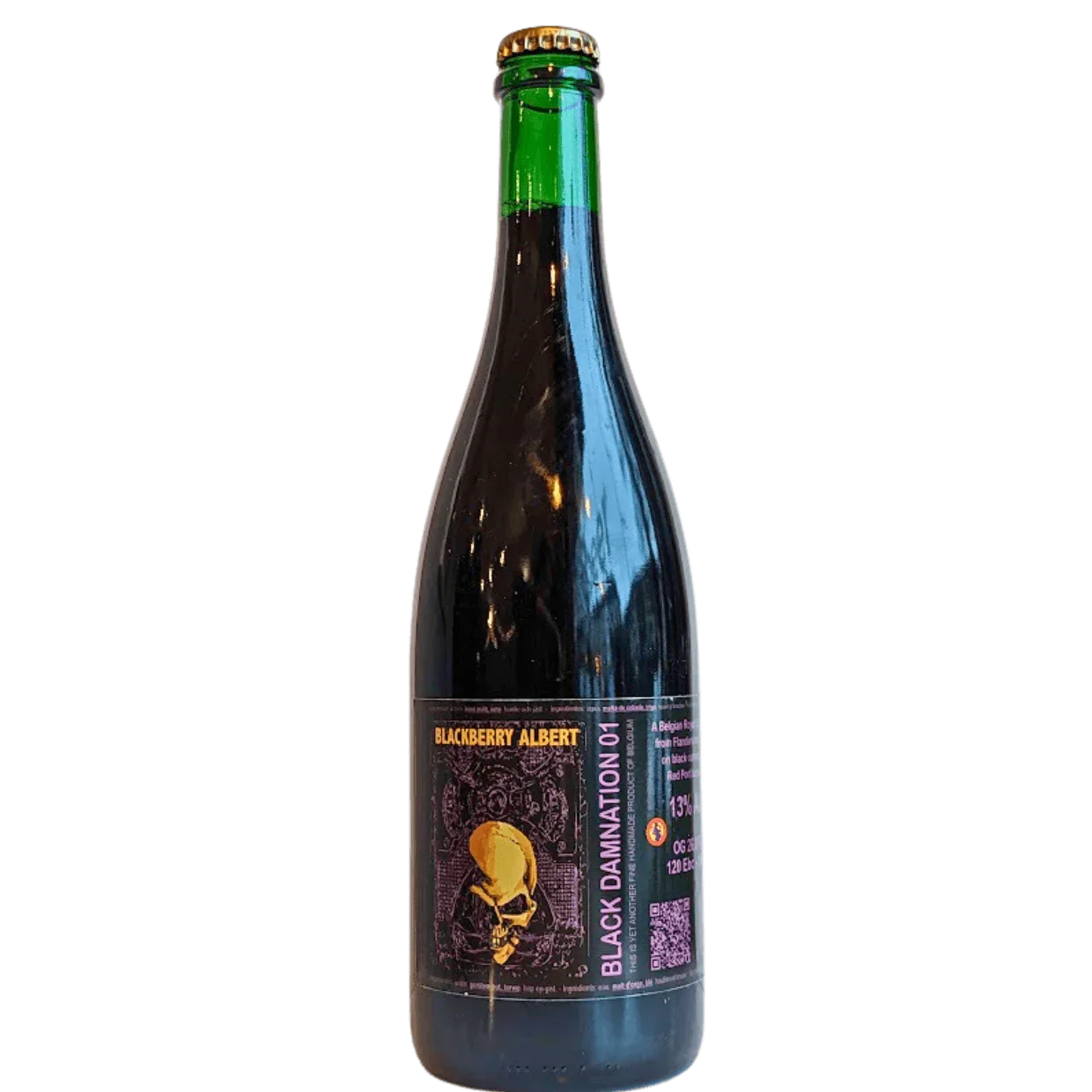 De Struise Black Damnation 01 Blackberry Albert Imperial Stout 750ml (13%)