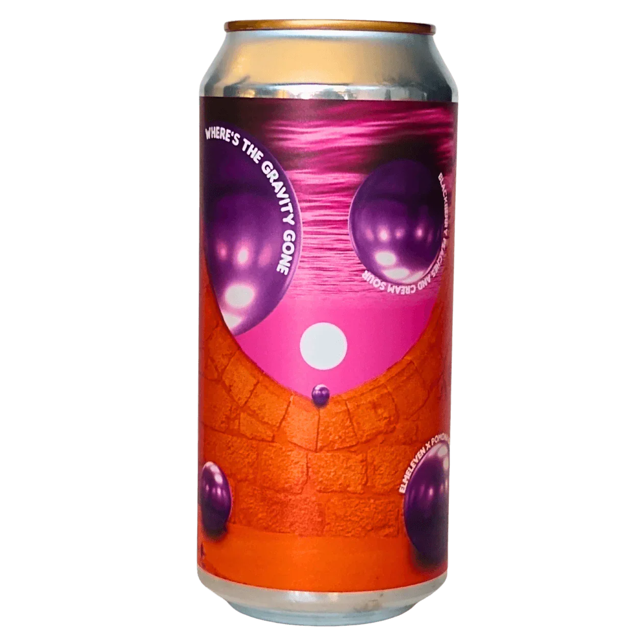 Elmeleven x Pomona Island Collab Where's The Gravity Gone Fruit Sour 440ml (6%)