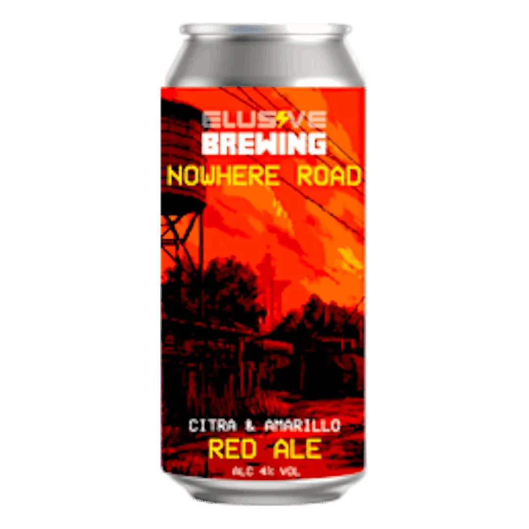 Elusive Nowhere Road American Red Ale 440ml (4%)