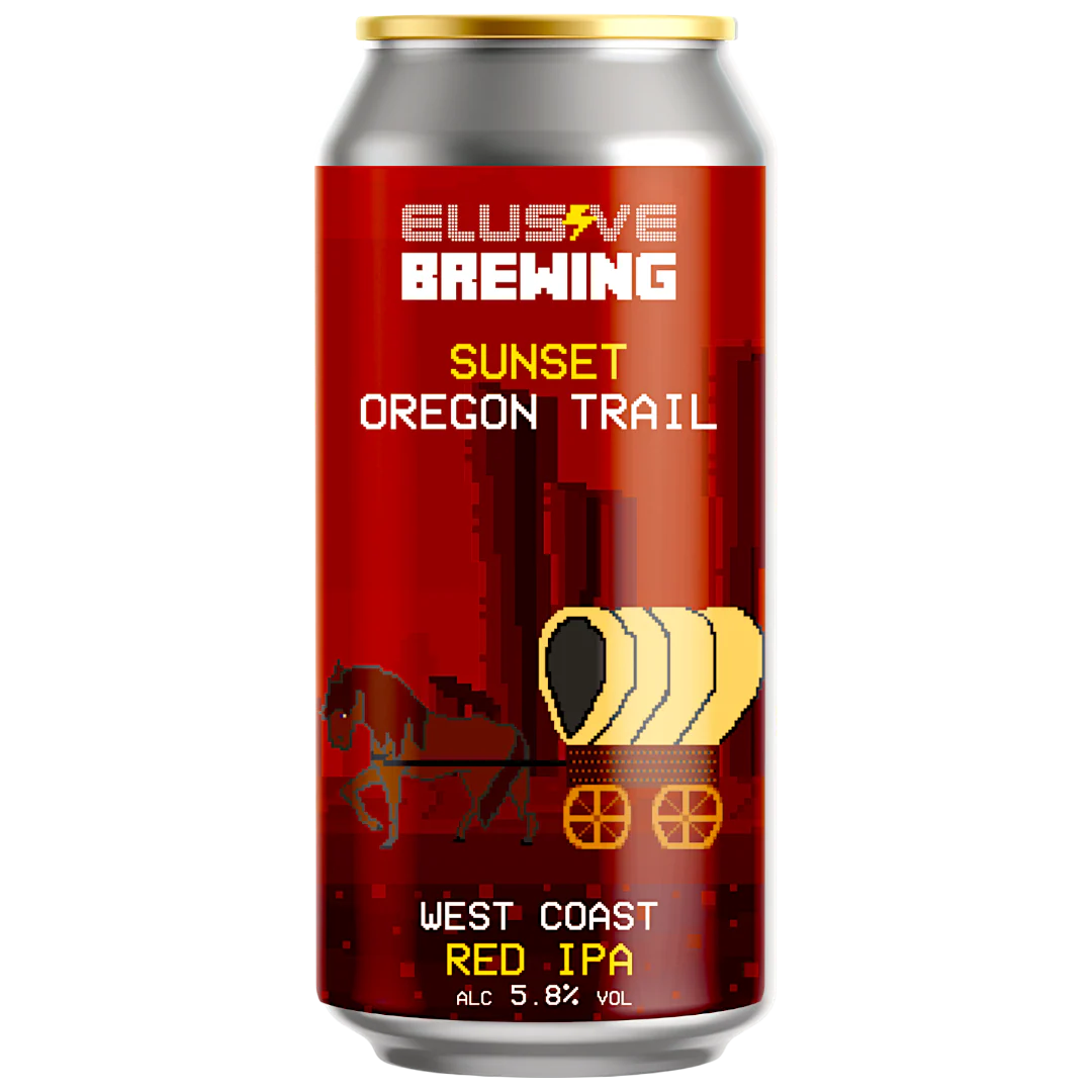 Elusive Sunset Oregon Trail West Coast Red IPA 440ml (5.8%)