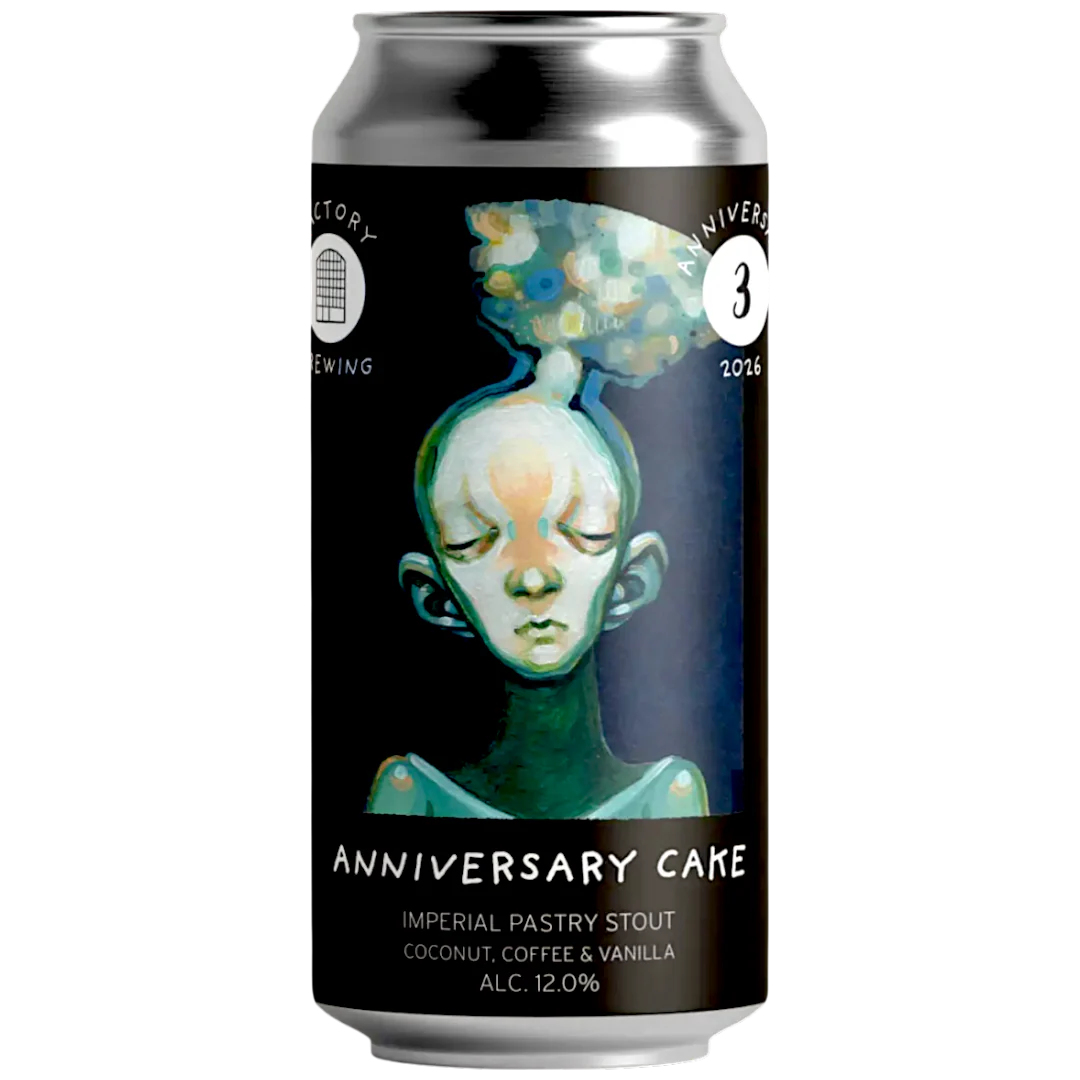 Factory Anniversary Cake Imperial Pastry Stout 440ml (12%)
