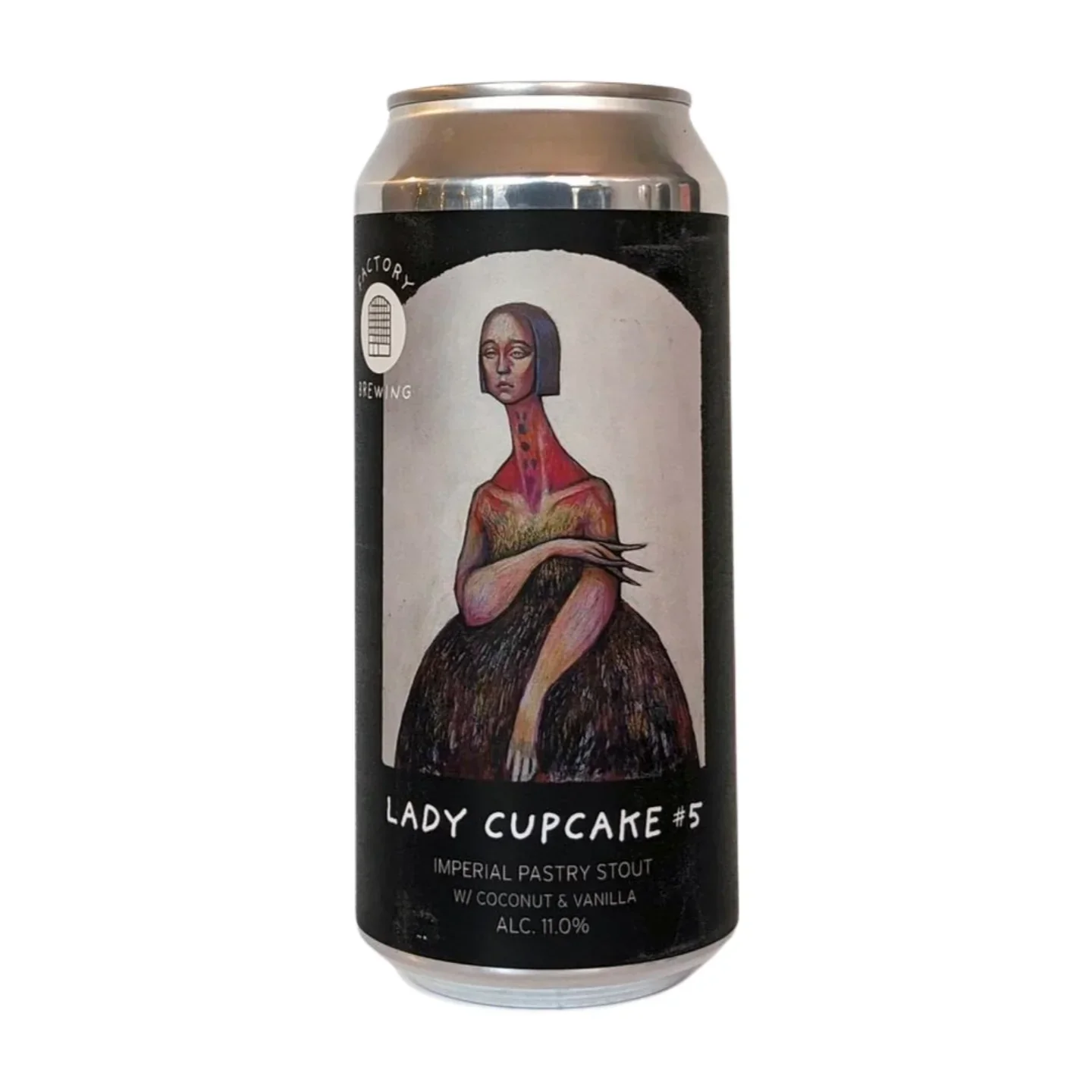 Factory Brewing Lady Cupcake #5 Imperial Pastry Stout with Coconut & Vanilla 440ml (11%)