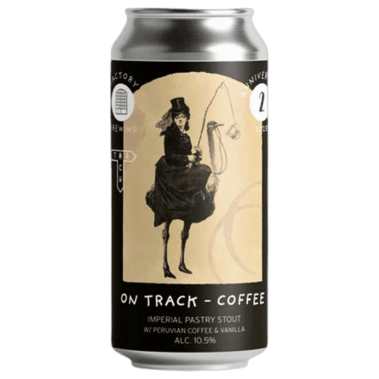 Factory Brewing On Track - Coffee Imperial Pastry Stout 440ml (10.5%)