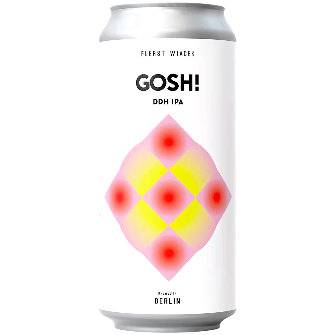 Fuerst Wiacek Gosh x Left Handed Giant Collab DDH IPA 440ml (6.8%)