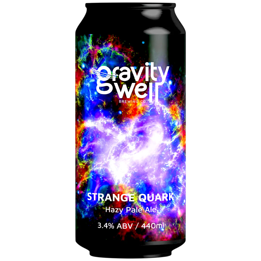 Gravity Well Strange Quark Hazy Pale Ale 440ml (3.4%)