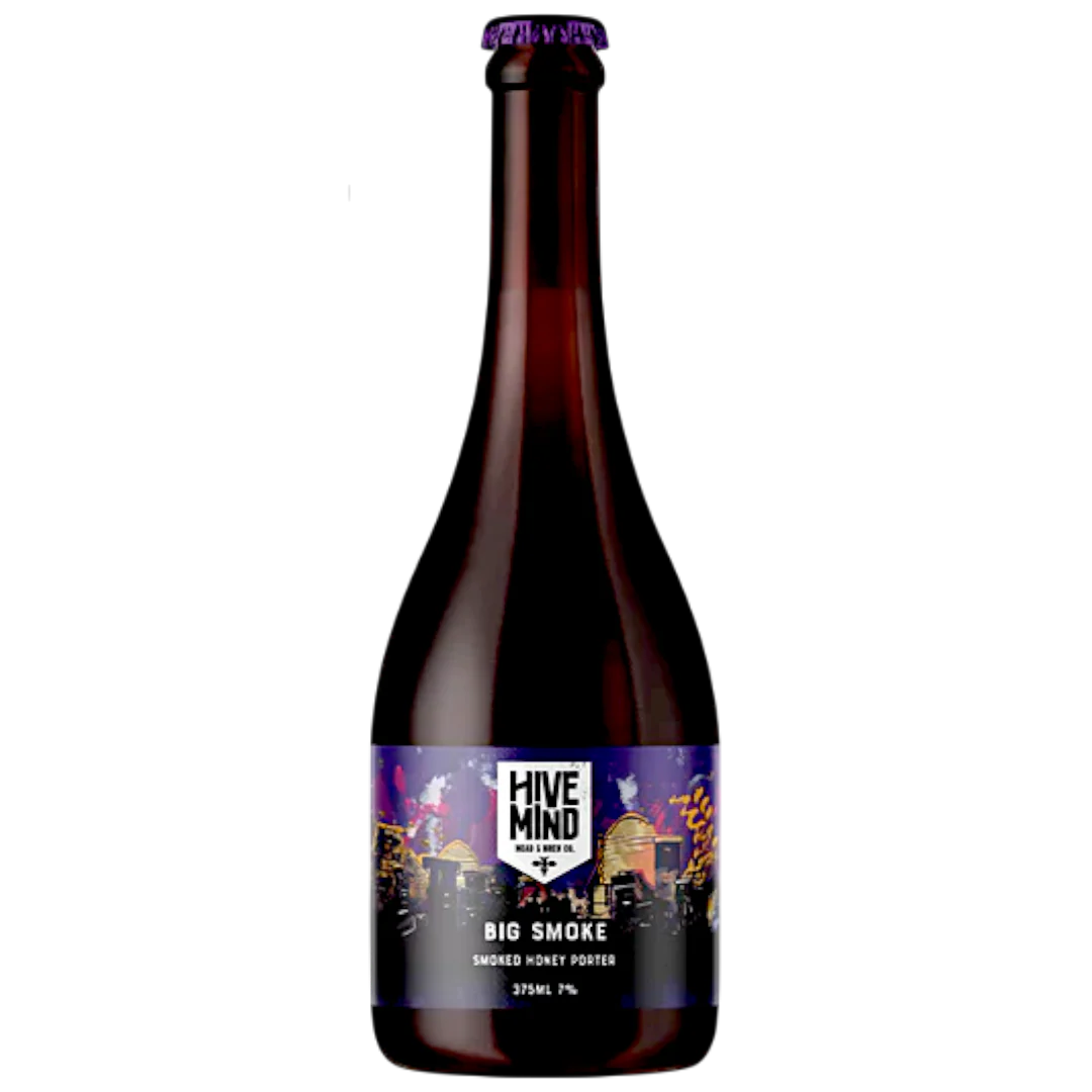 Hive Mind Big Smoke - Smoked Honey Porter 375ml (7%)