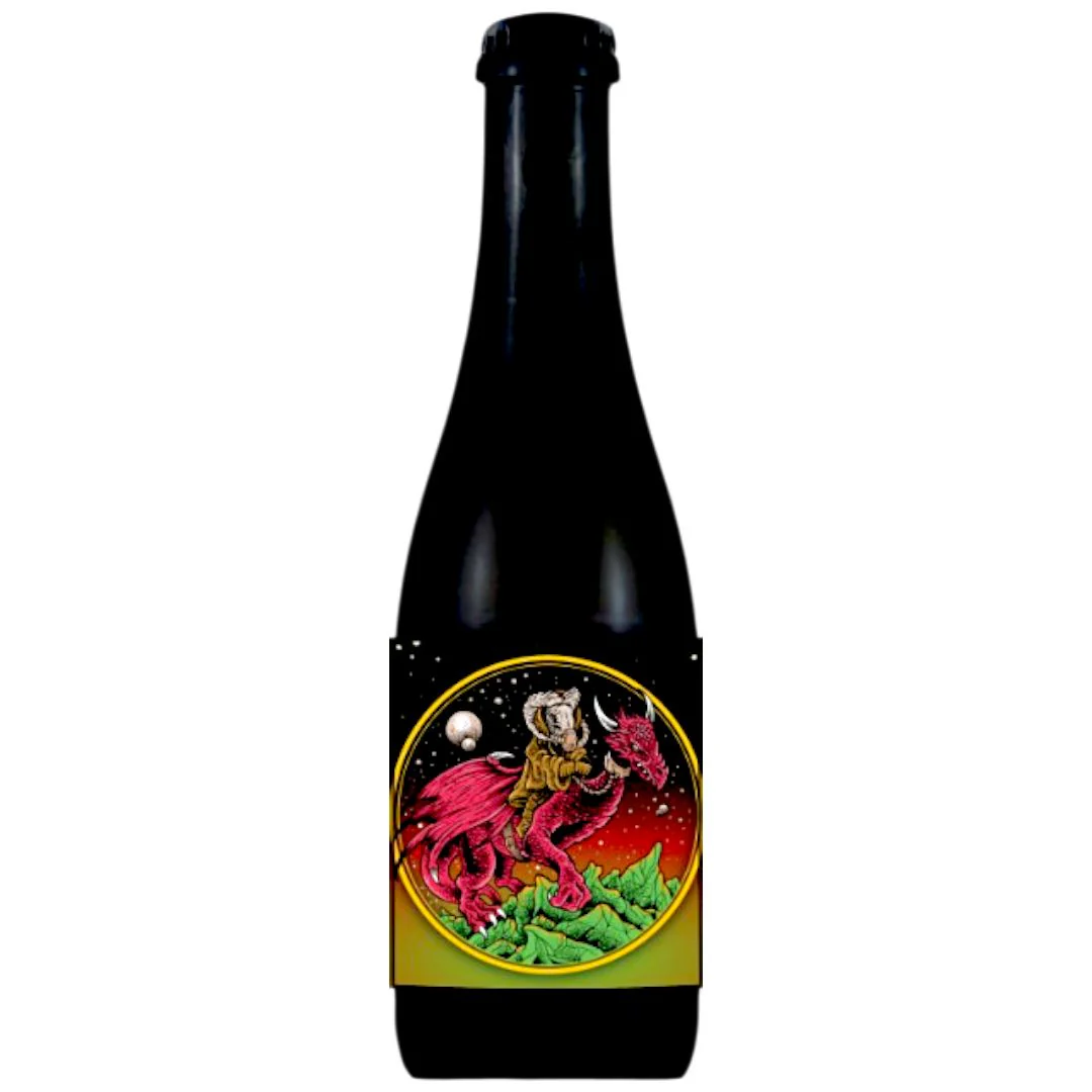 Holy Goat Double Mangonaut Mixed Fermentation Golden Sour Ale with Mango 375ml (8.4%)