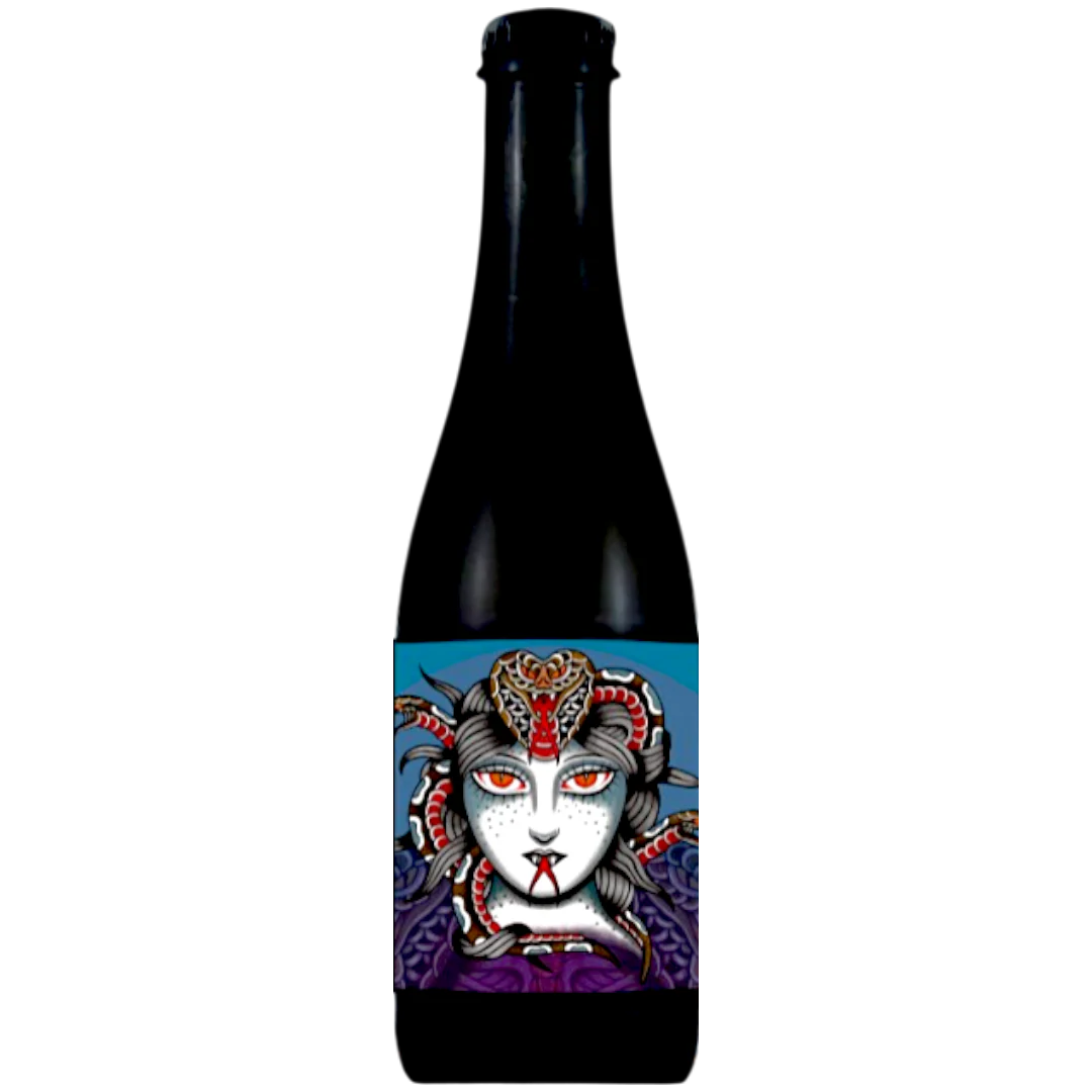 Holy Goat Venom Hell Mixed Fermentation Sour with Blueberries, Hibiscus and Vanilla 375ml (7.2%)