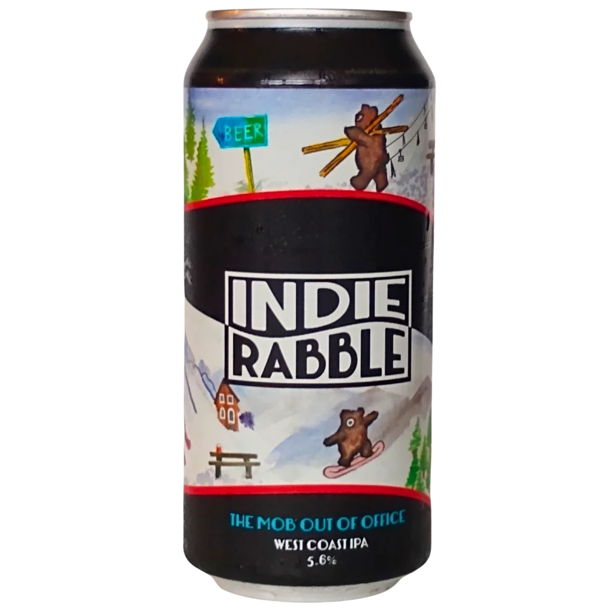 Indie Rabble The Mob Out Of Office West Coast IPA 440ml (5.6%)