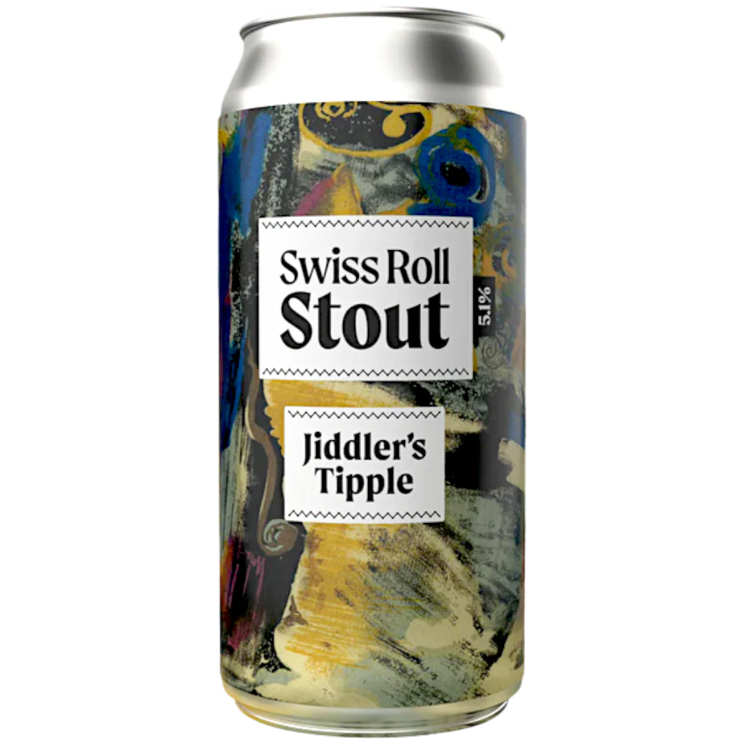Jiddlers Swiss Roll Stout 440ml (5.1%)