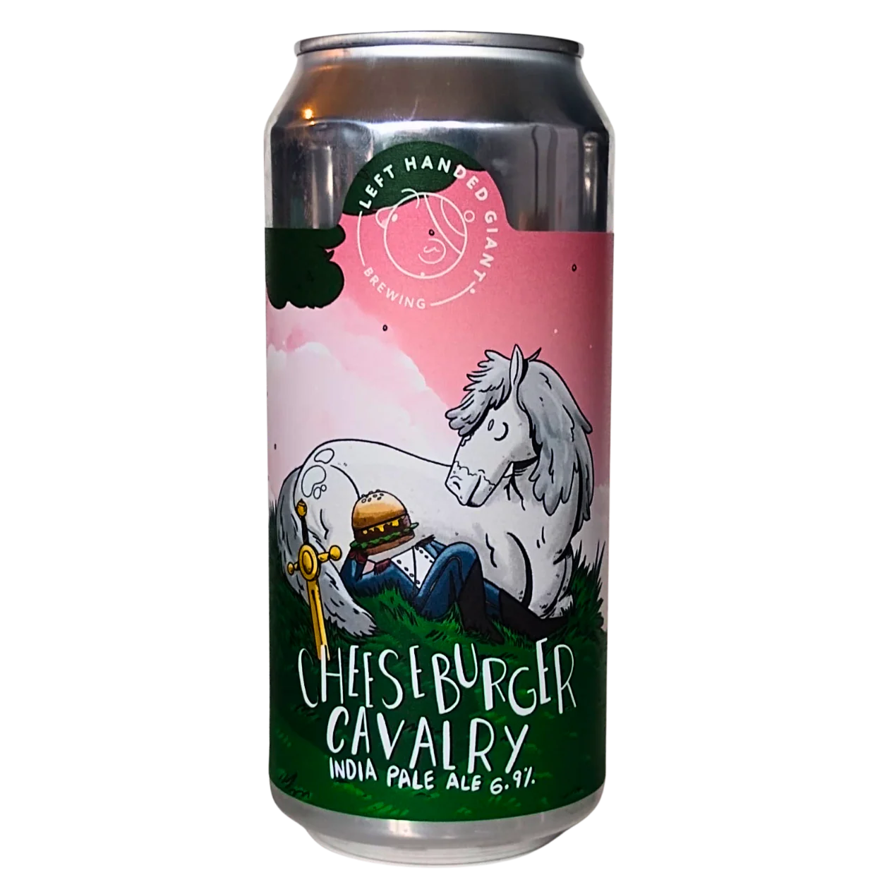 Left Handed Giant Cheeseburger Cavalry IPA 440ml (6.9%)