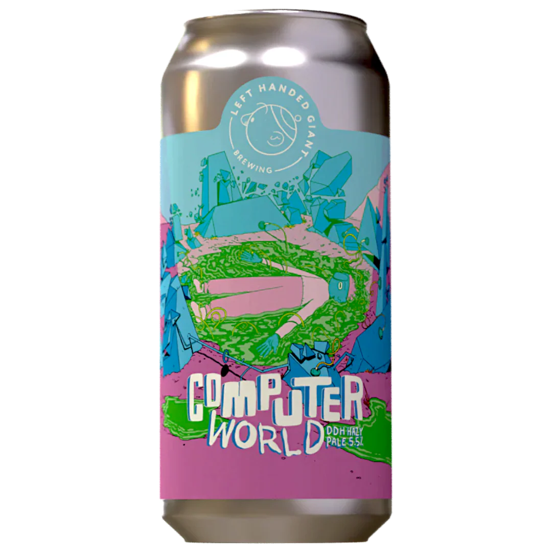 Left Handed Giant Computer World Hazy Pale Ale 440ml (5.5%)