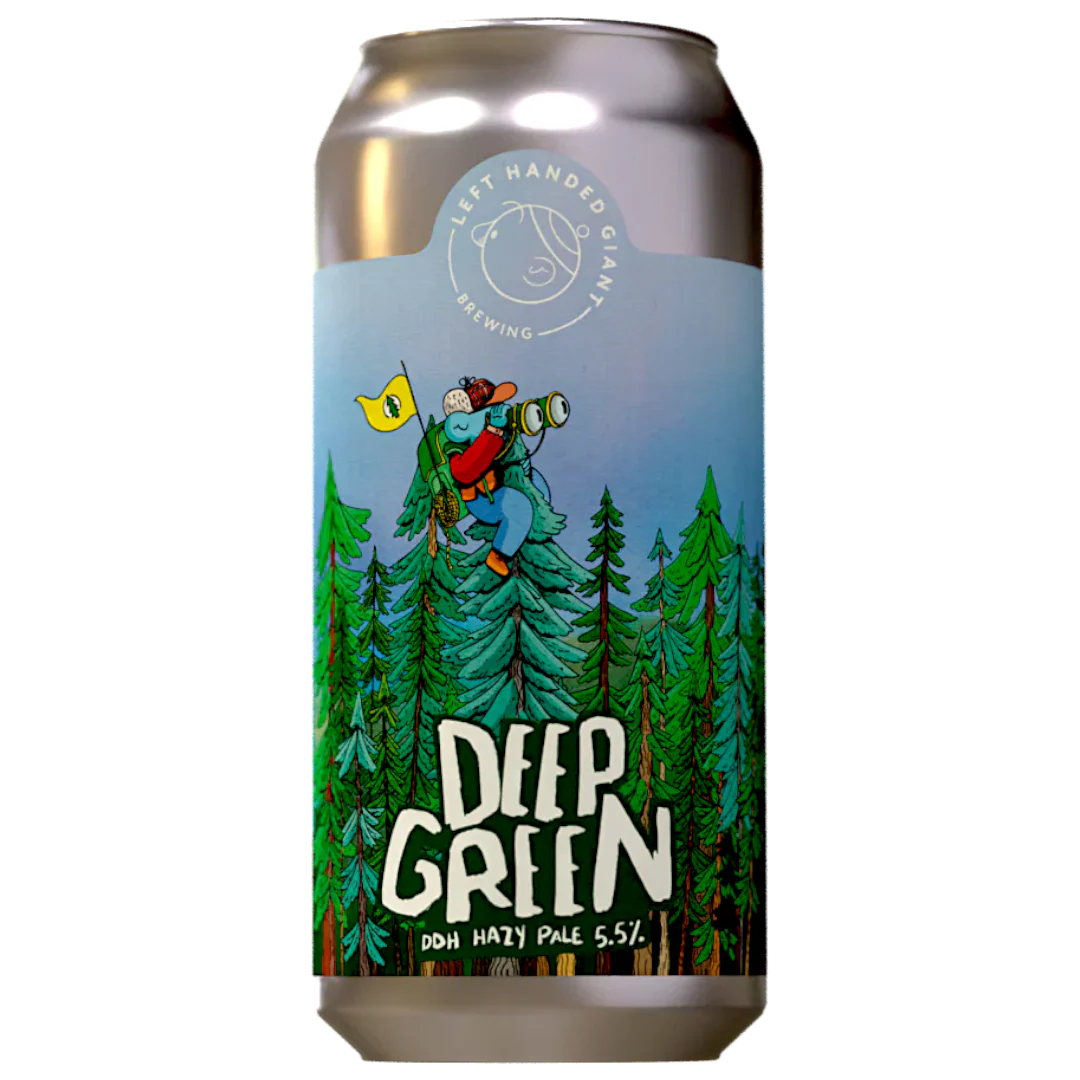 Left Handed Giant Deep Green DDH Hazy Pale 440ml (5.5%)