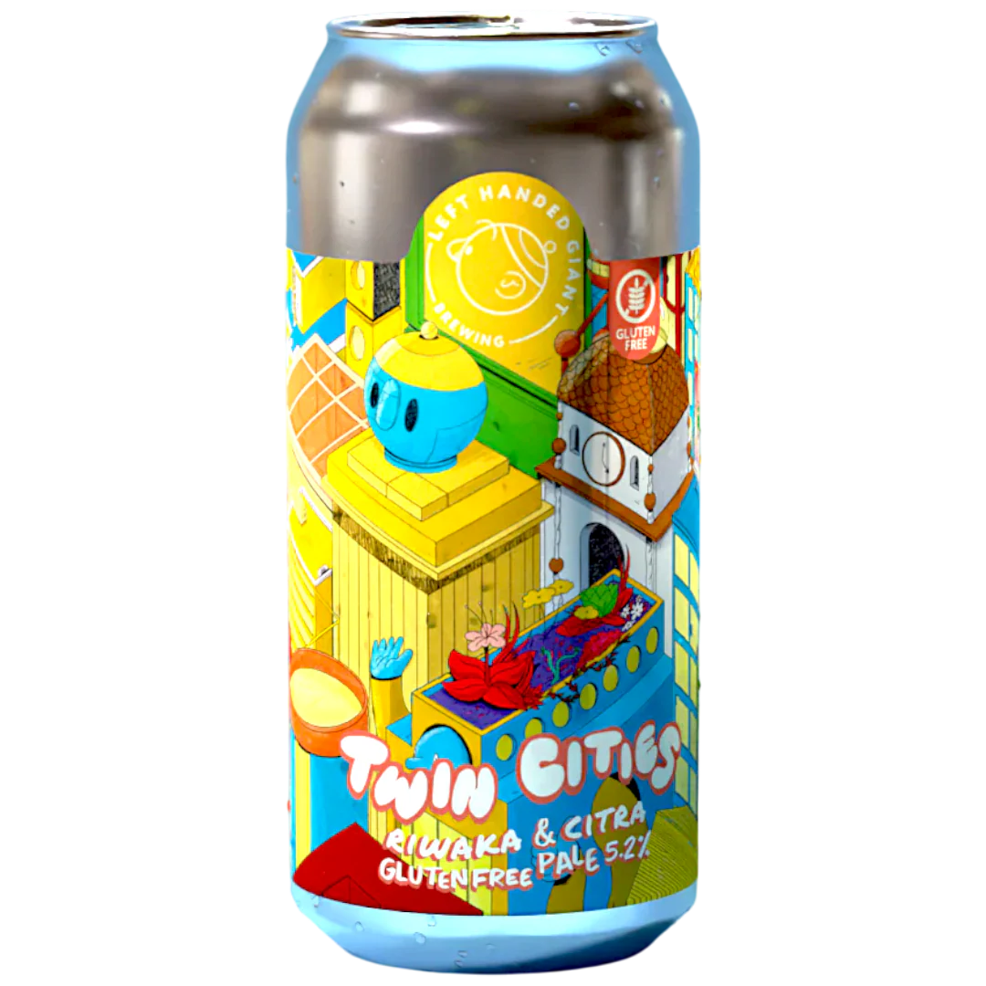 Left Handed Giant Twin Cities: Riwaka & Citra Pale Ale 440ml (5.2%)