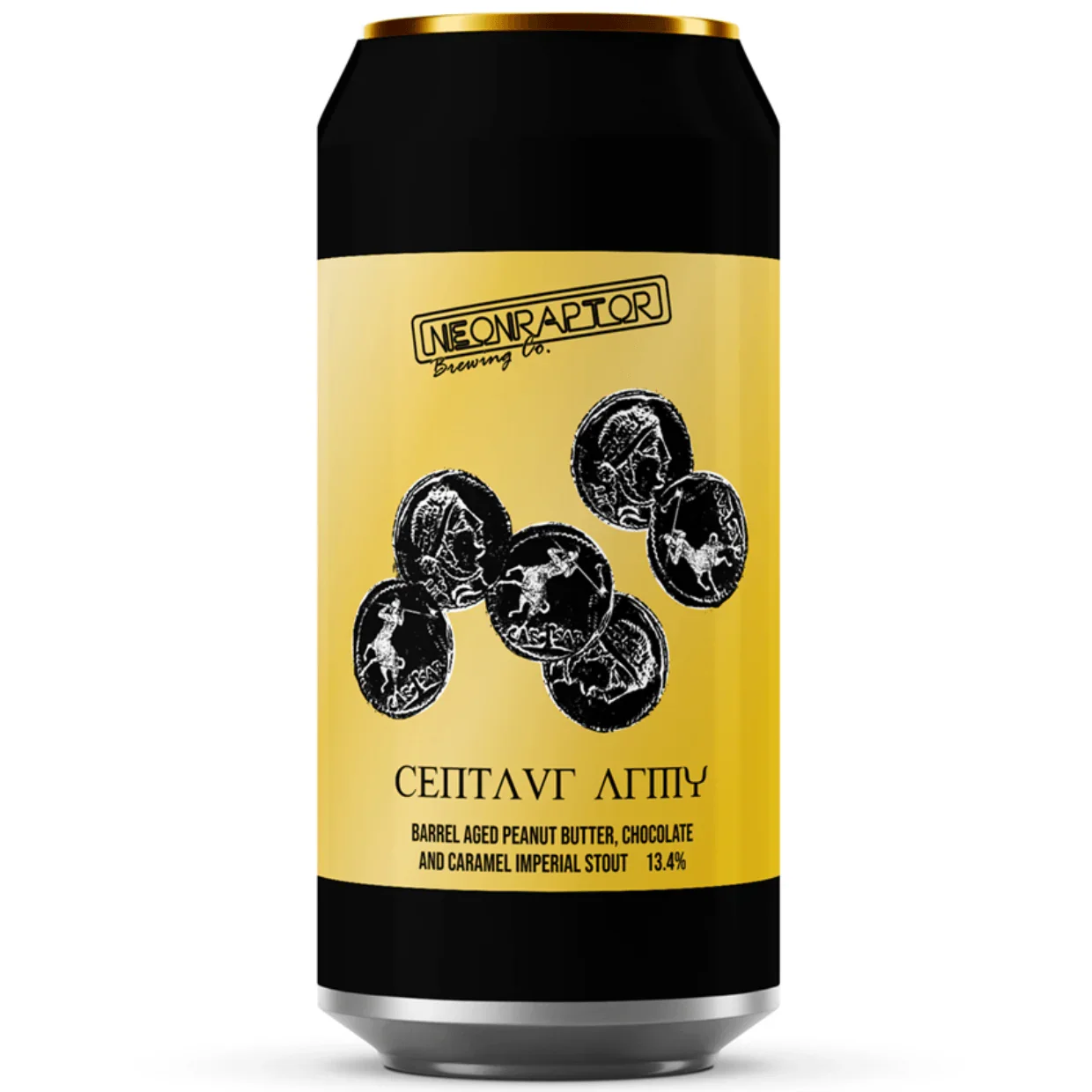 Neon Raptor BA Centaur Army 2023 - Peanut Butter, Chocolate & Caramel Imperial Stout 440ml (13.5%)