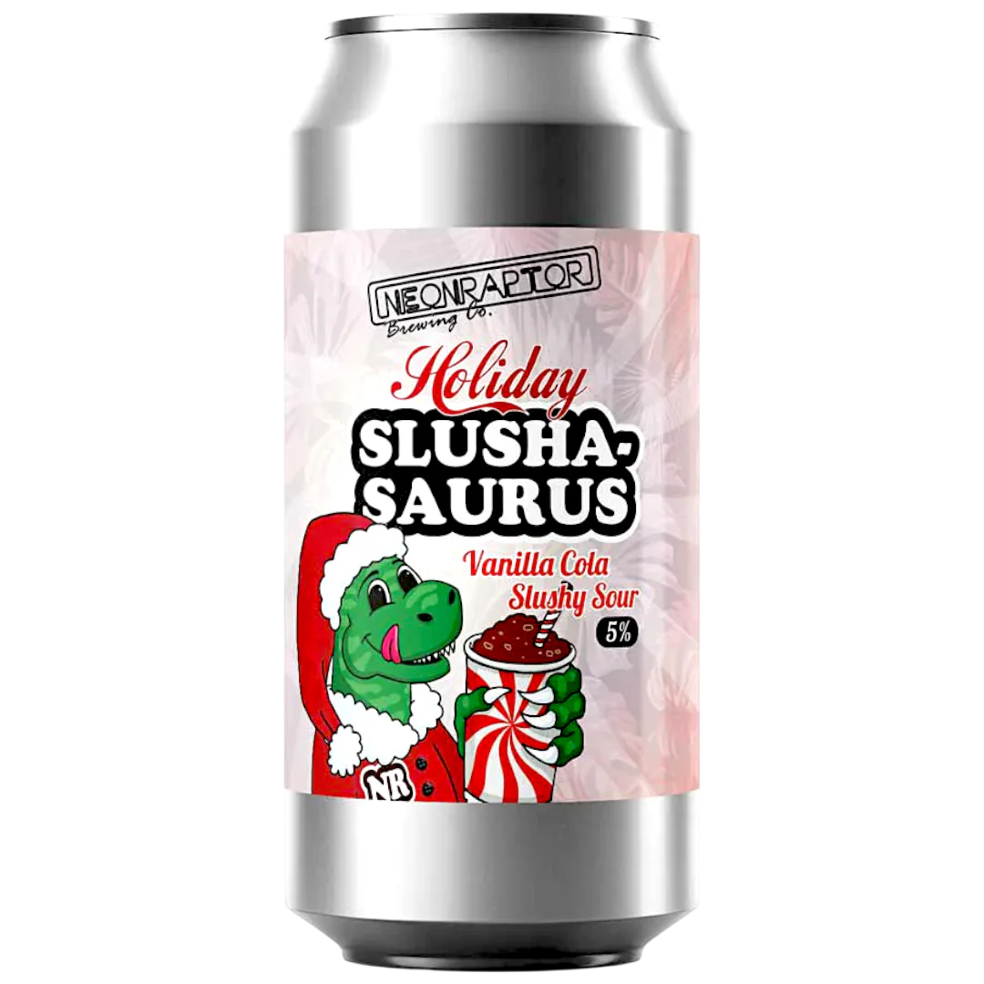 Neon Raptor Holiday Slushasaurus Slushy Sour 440ml (5%)
