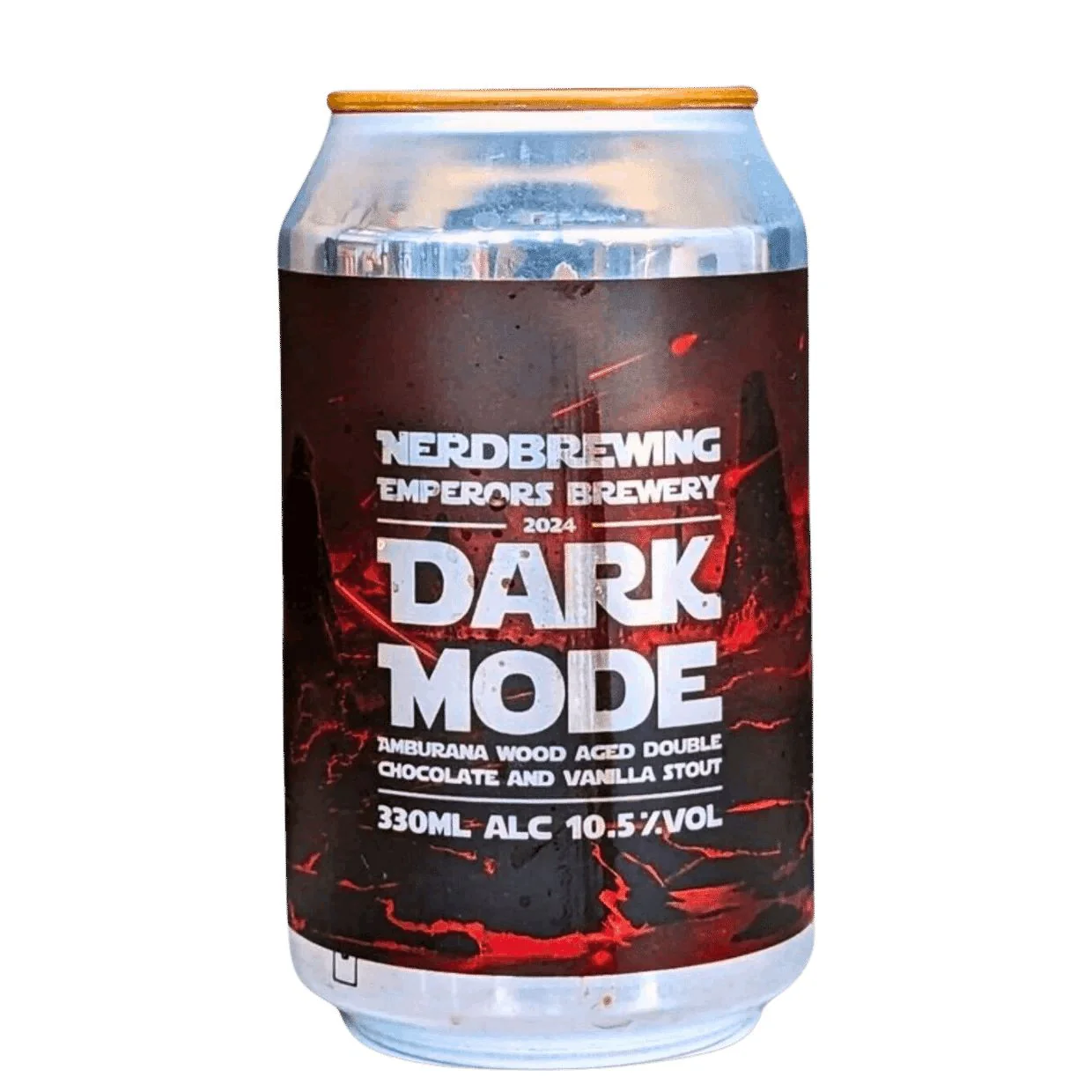 Nerd Brewing Dark Mode - Emperors Collab Dark Mode Amburana Wood Aged Double Chocolate & Vanilla Stout 330ml (10.5%)