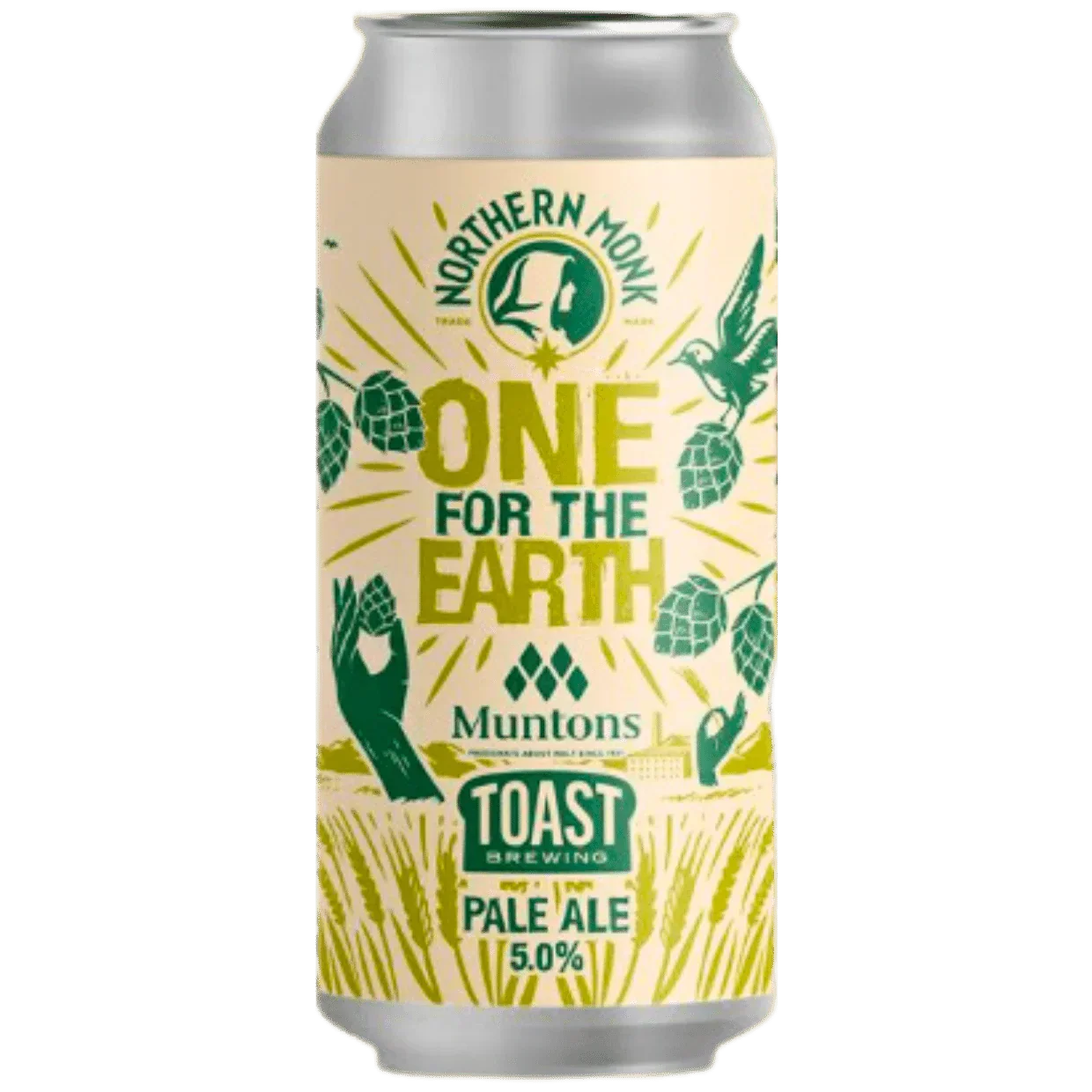 Northern Monk One For The Earth - Toast Collab Pale Ale 440ml (5%)