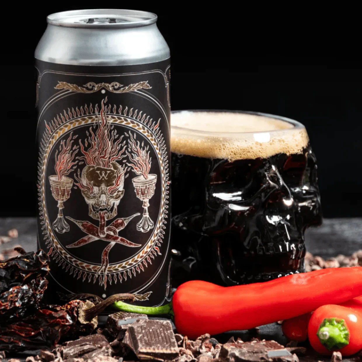 Northern Monk Patrons Project 38.03 // Pinta // Wrath // Chocolate Chili Stout 440ml (6.6%)