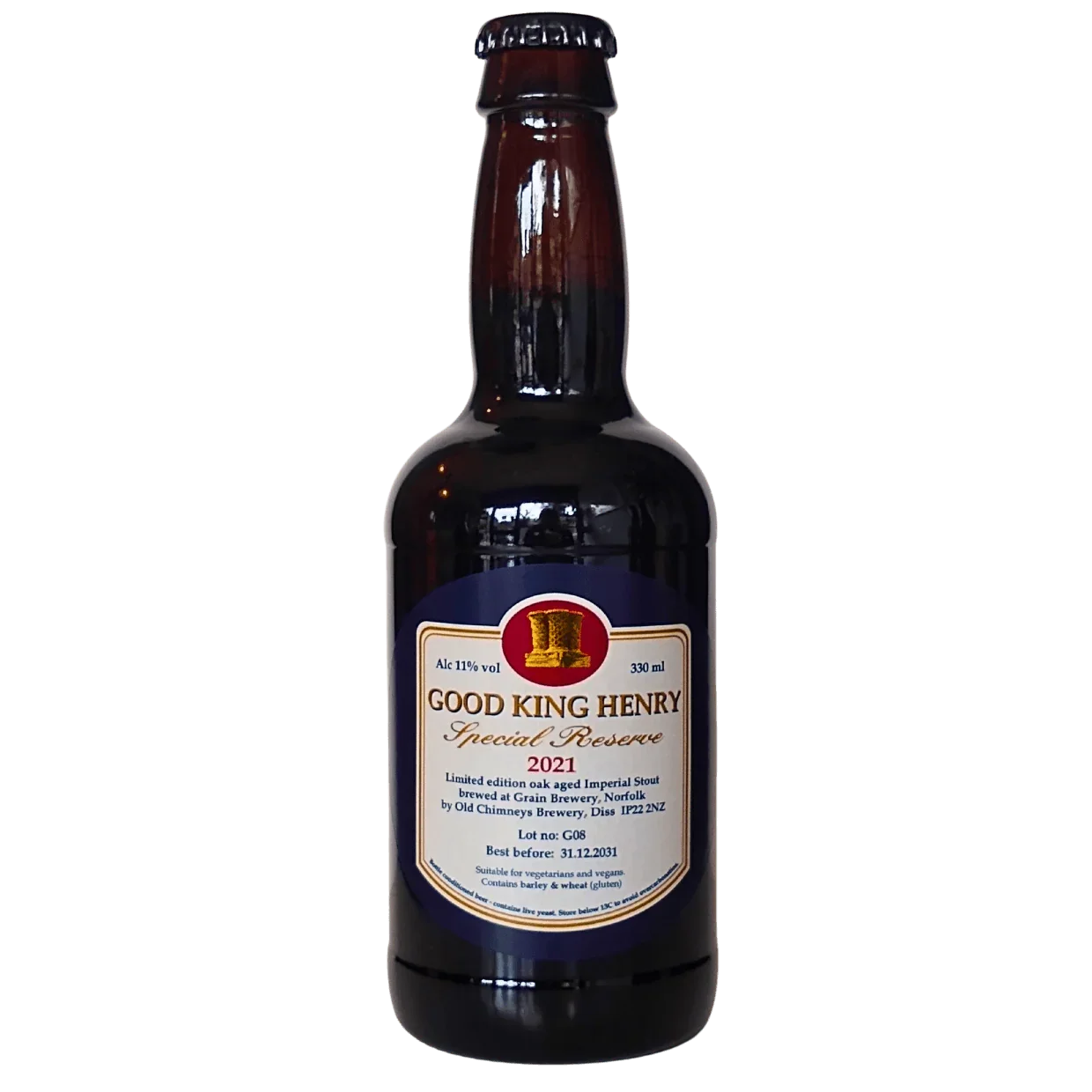 Old Chimneys Good King Henry Special Reserve 2021 Russian Imperial Stout 330ml (11%)