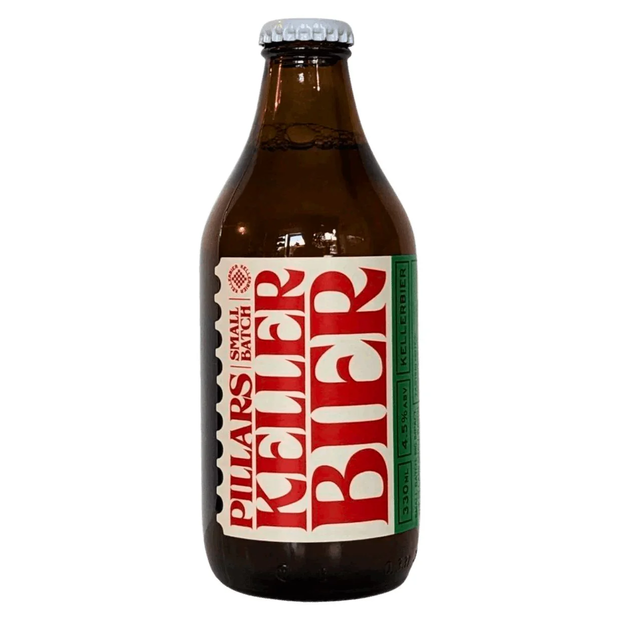 Pillars Kellerbier Lager 330ml (4.5%)