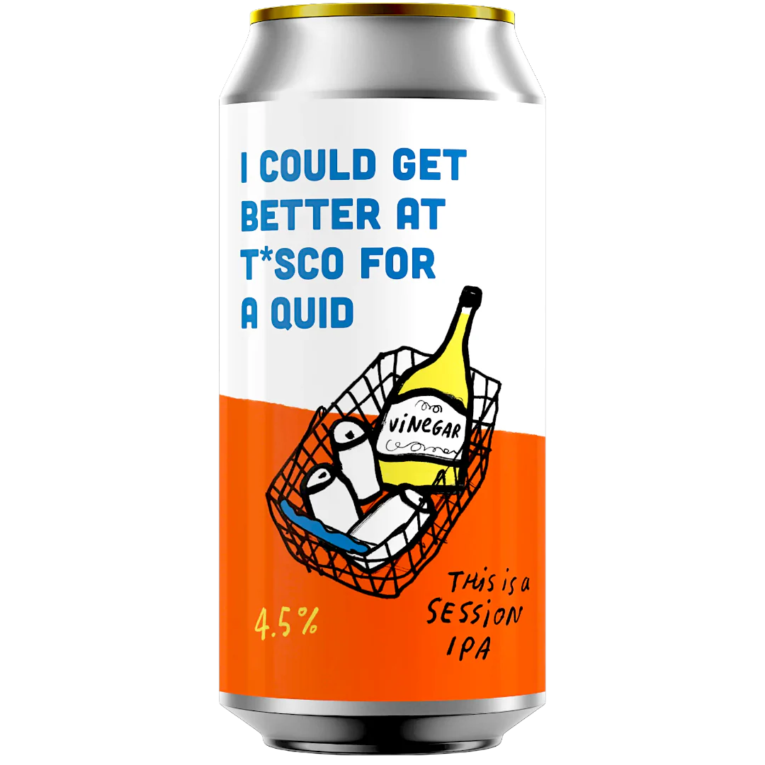 Pretty Decent I Could Get Better at T*sco for a Quid Session IPA 440ml (4.5%)