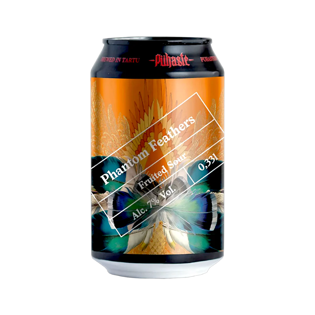 Puhaste Phantom Feathers x Vault City Collab Fruit Sour 330ml (7%)