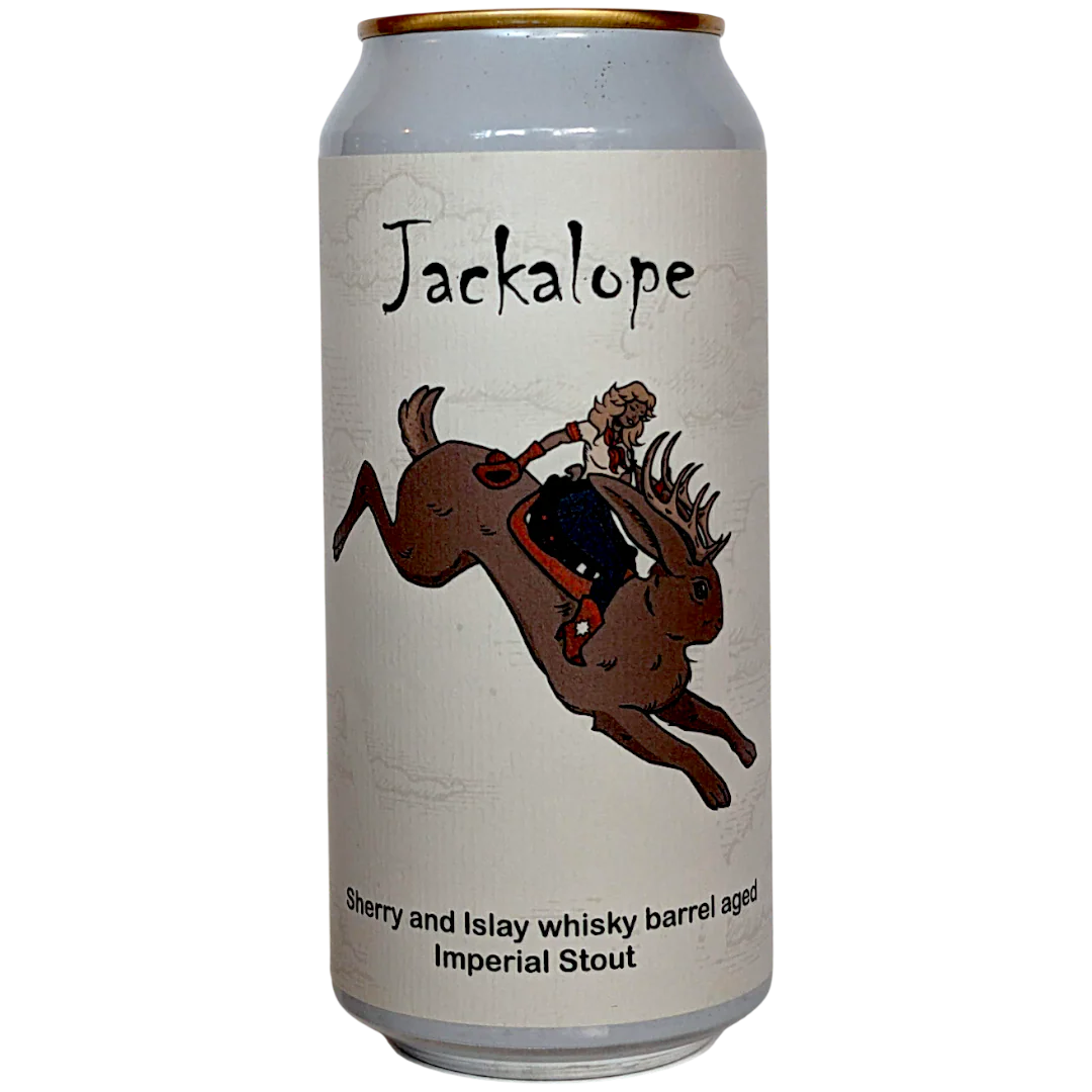 Sinnister Jackalope Sherry & Islay Whisky BA Imperial Stout 440ml (10.7%)