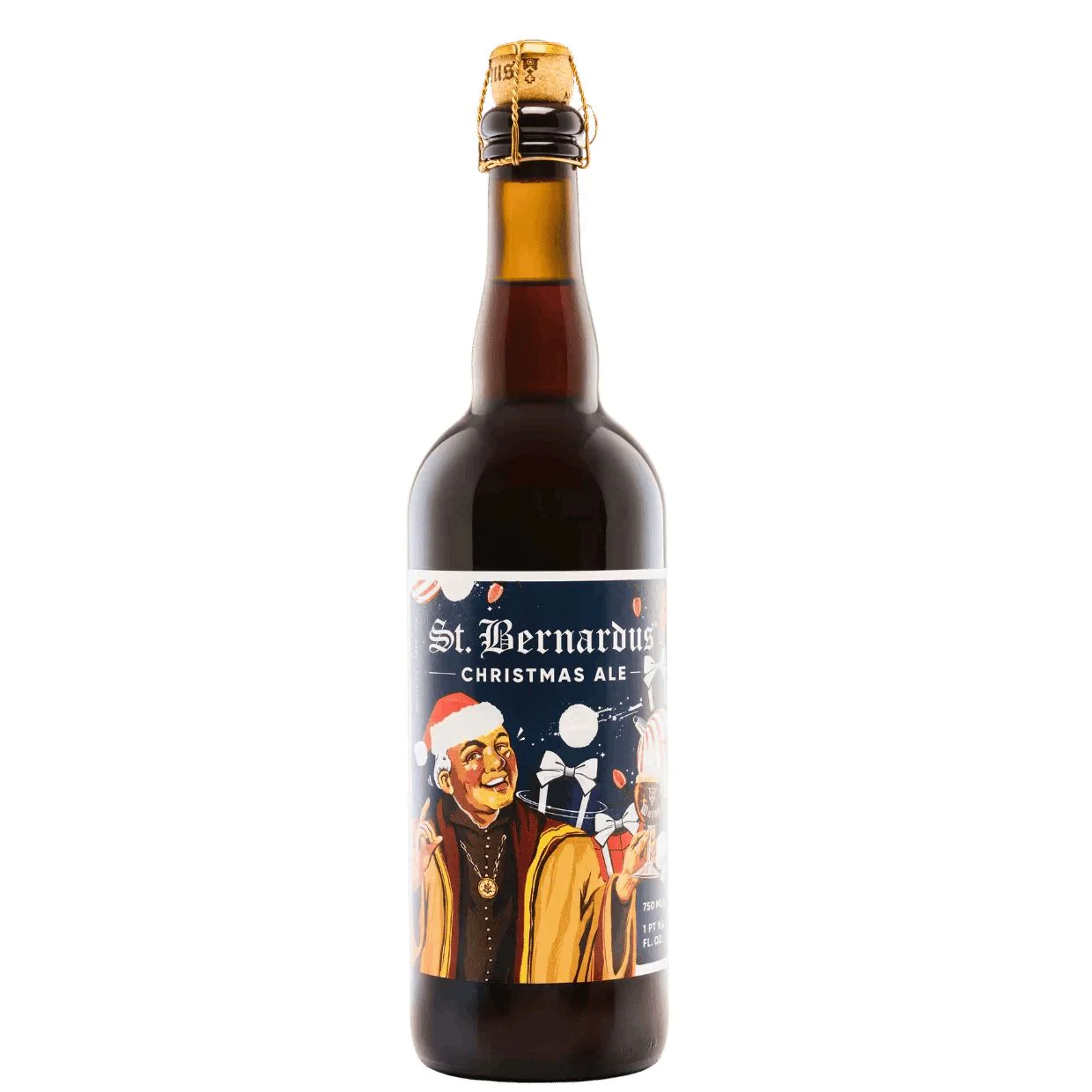 St Bernardus Christmas Ale Dark Belgian Ale 750ml (10%)