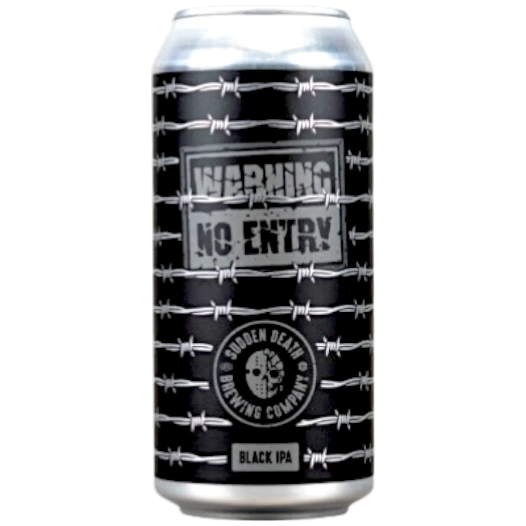 Sudden Death No Entry (2026) Black IPA 440ml (6.5%)