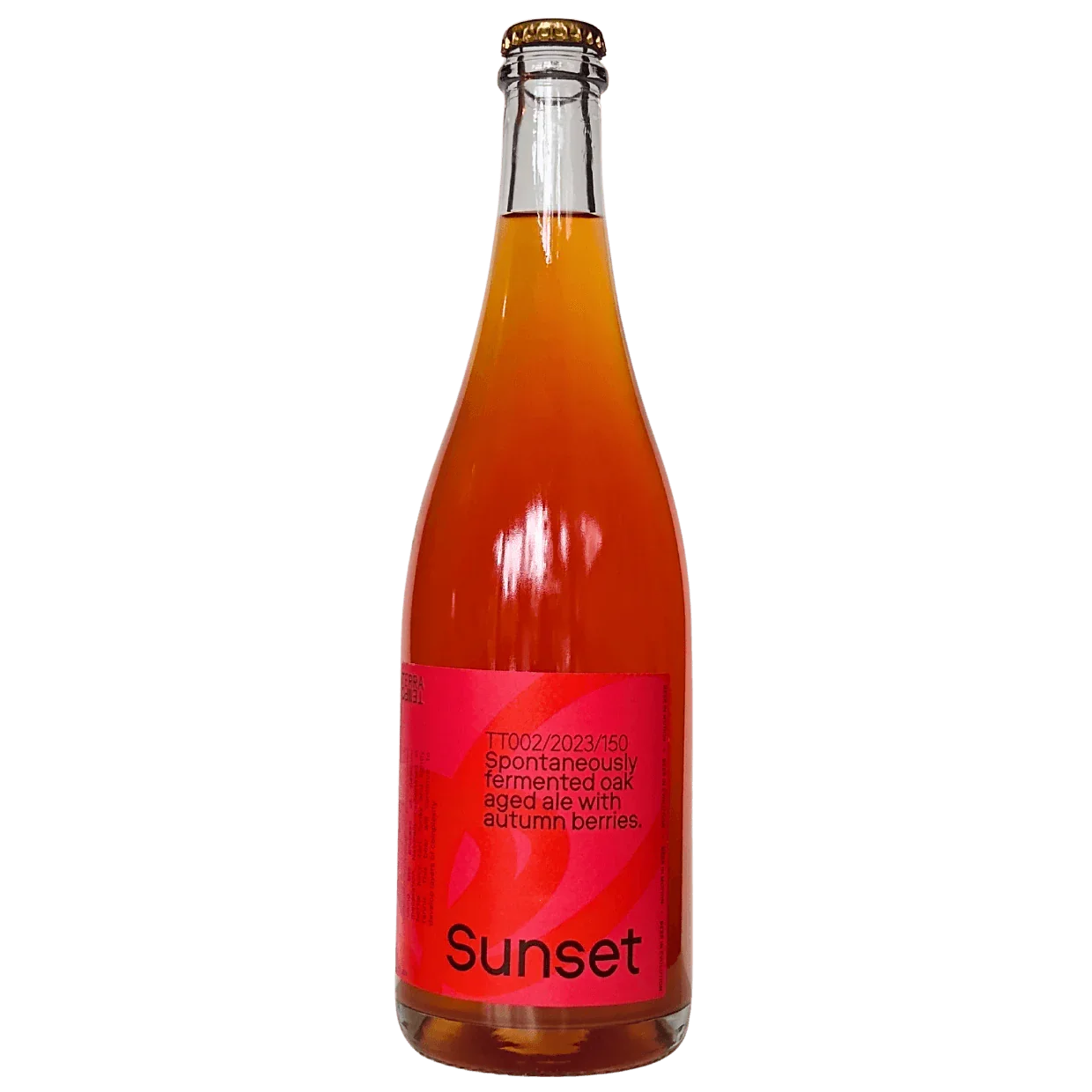 Terra Tempo Sunset Spontaneously fermented oak aged ale with Autumn Berries 750ml (4.8%)