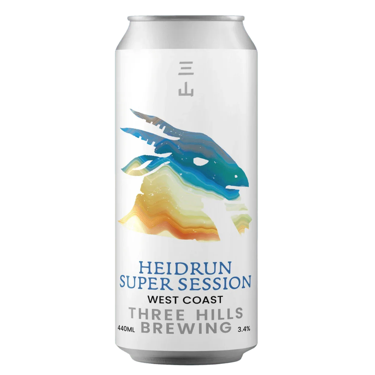 Three Hills Heidrun Super Session: West Coast Edition 440ml (3.4%)