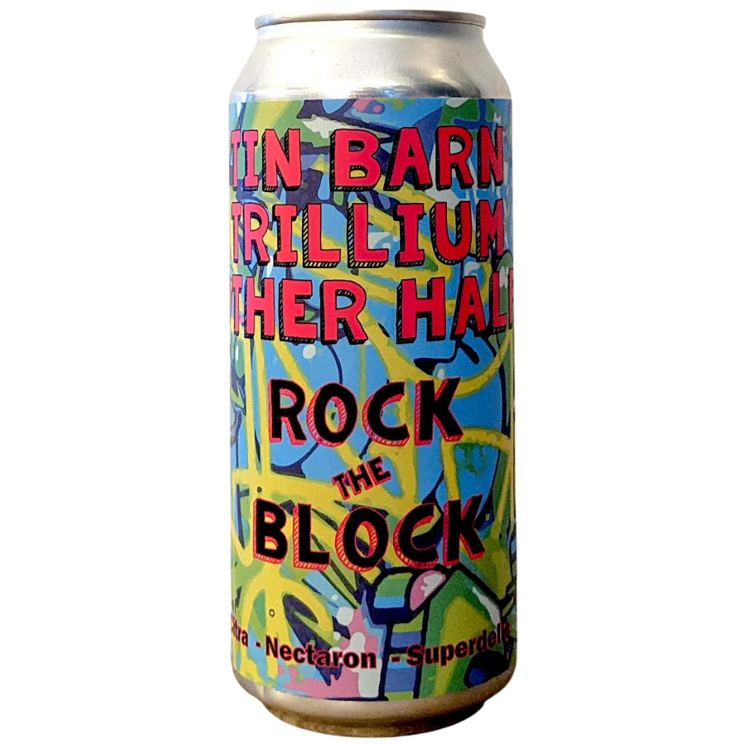 Tin Barn Rock the Block x Trillium and Other Half Collab Triple IPA 473ml (9.7%)