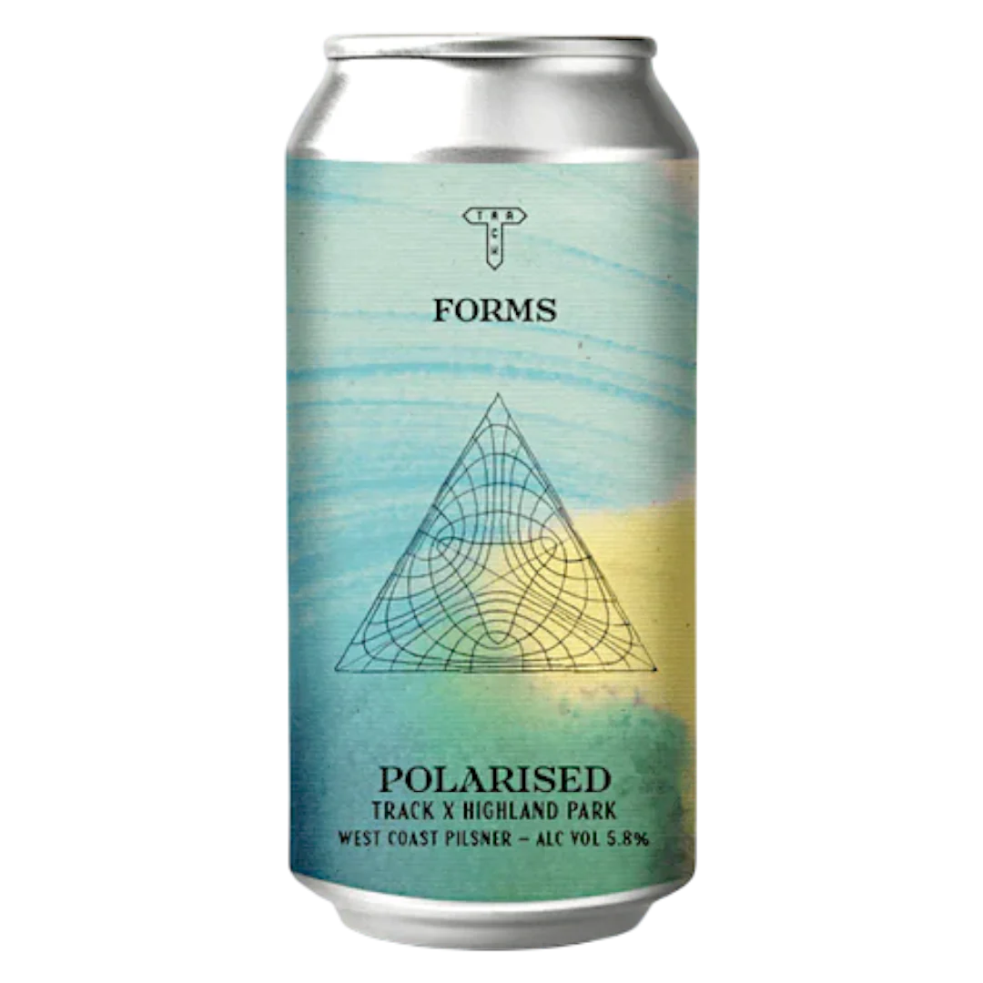 Track Polarised x Highland Park Collab West Coast Pilsner Lager 440ml (5.8%)