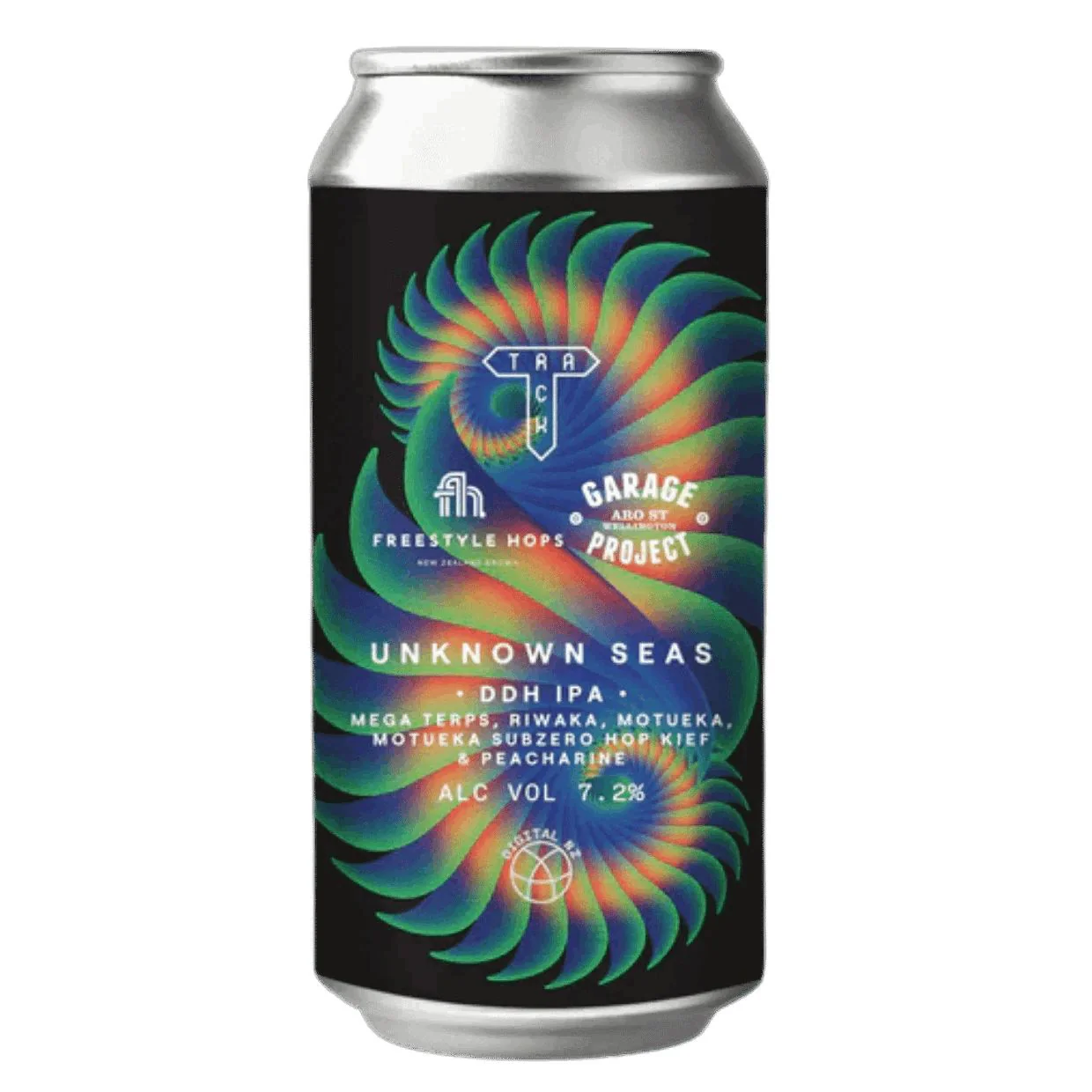 Track Unknown Seas (Digital NZ - Freestyle x Garage Project Collab) IPA 440ml (7.2%)