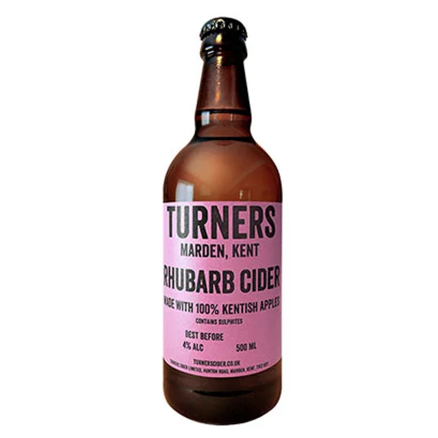 Turners Rhubarb Cider 500ml (5%)