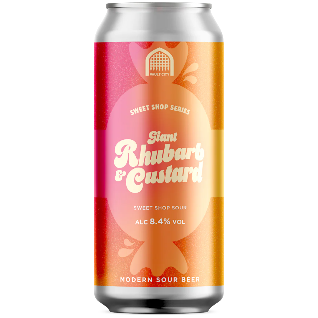Vault City Giant Rhubarb & Custard Sour 440ml (8.4%)