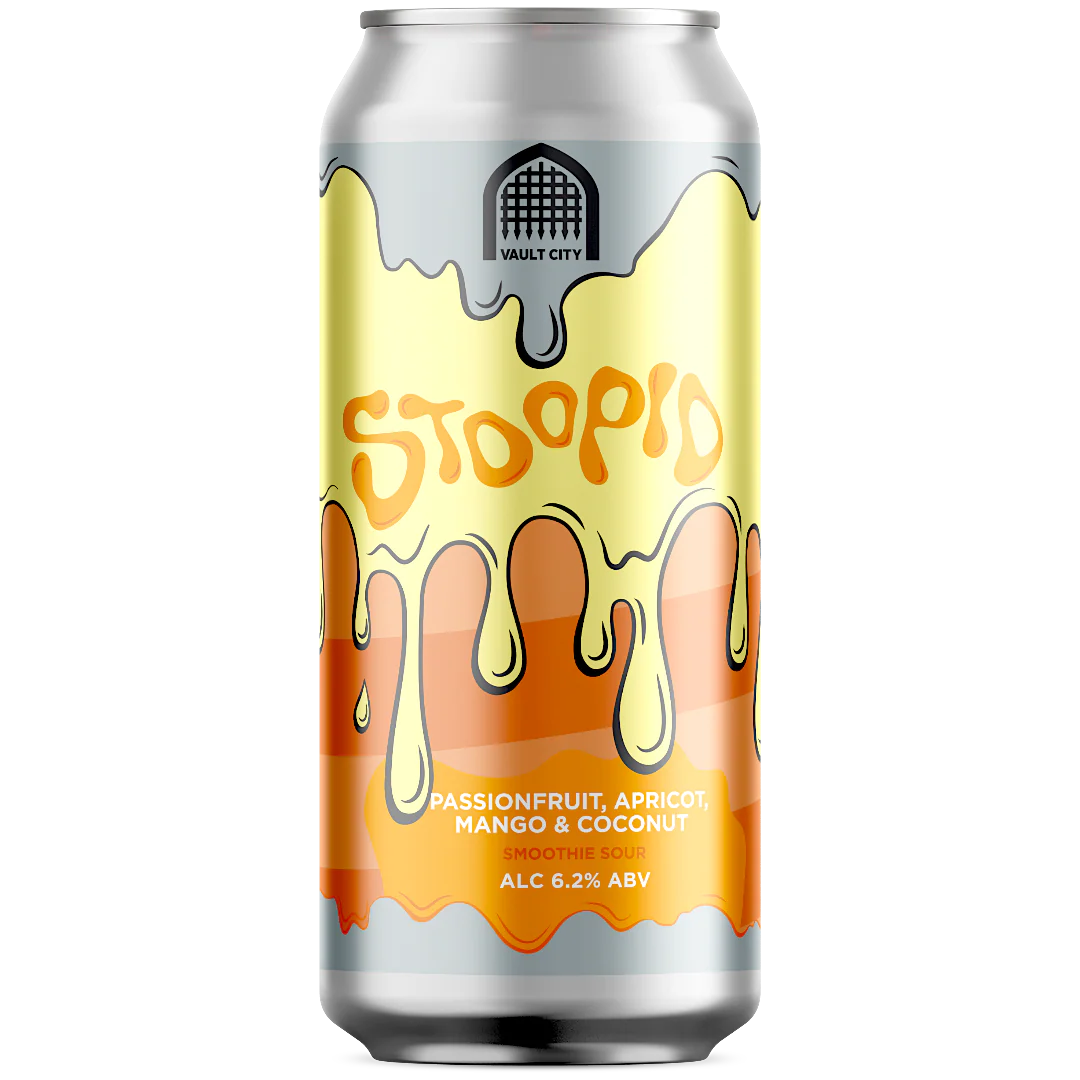 Vault City Stoopid Passionfruit, Apricot, Mango & Coconut Smoothie Sour 440ml (6.2%)